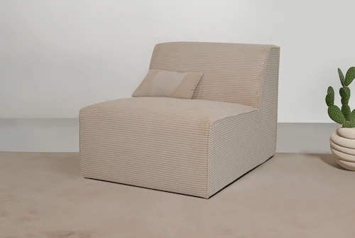 INOSIGN Sofaelement »Clayton«, in einem trendigen Cord-Bezug günstig online kaufen