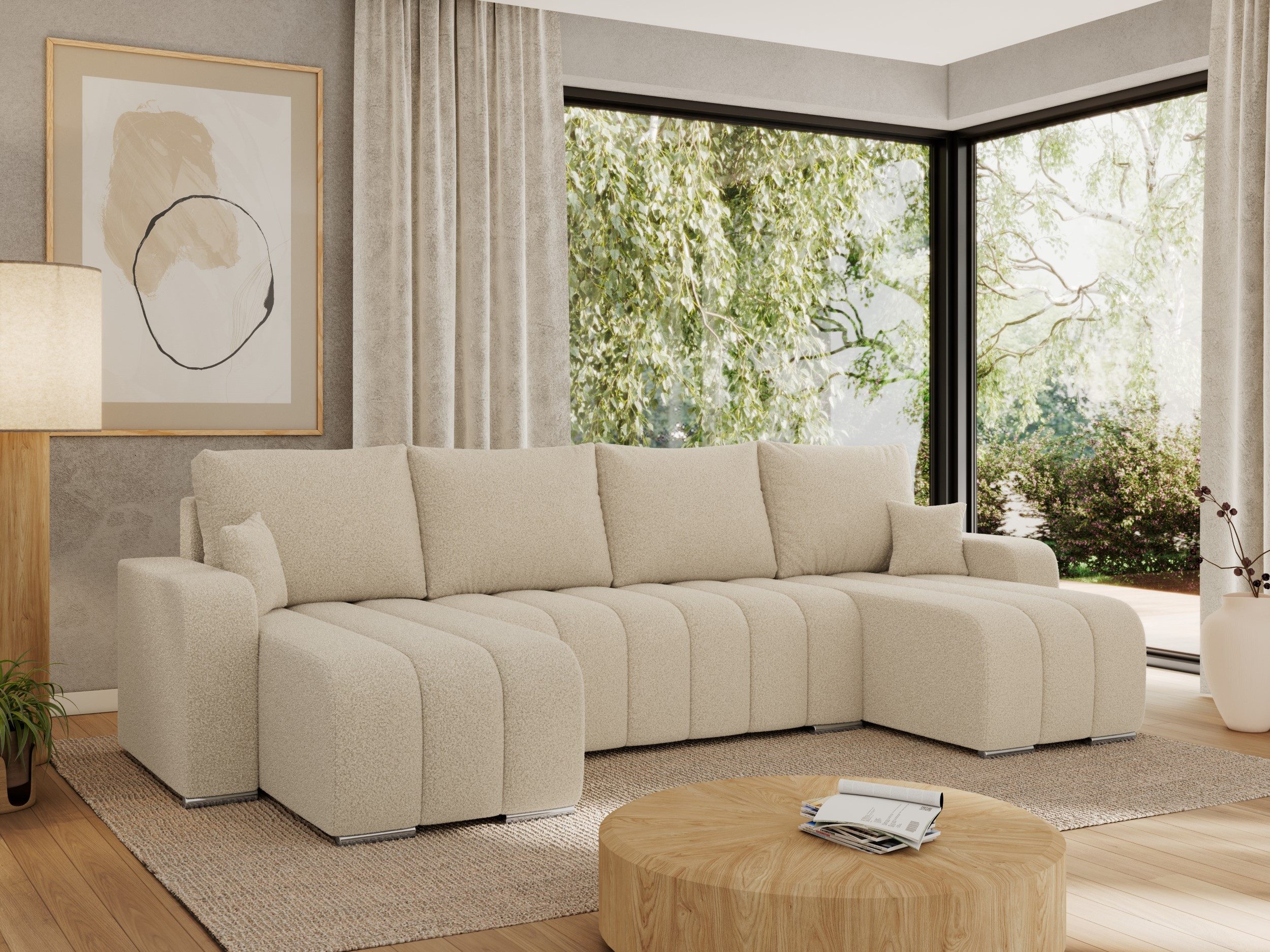 MKS MÖBEL Ecksofa KIRASSO U, Set, günstig online kaufen