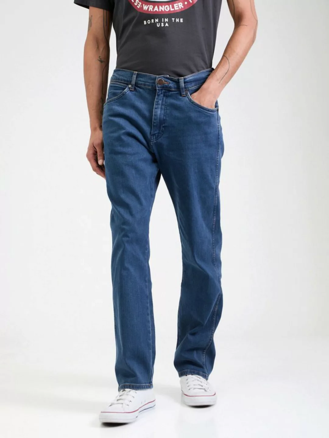 Wrangler Regular-fit-Jeans FRONTIER (1-tlg) günstig online kaufen