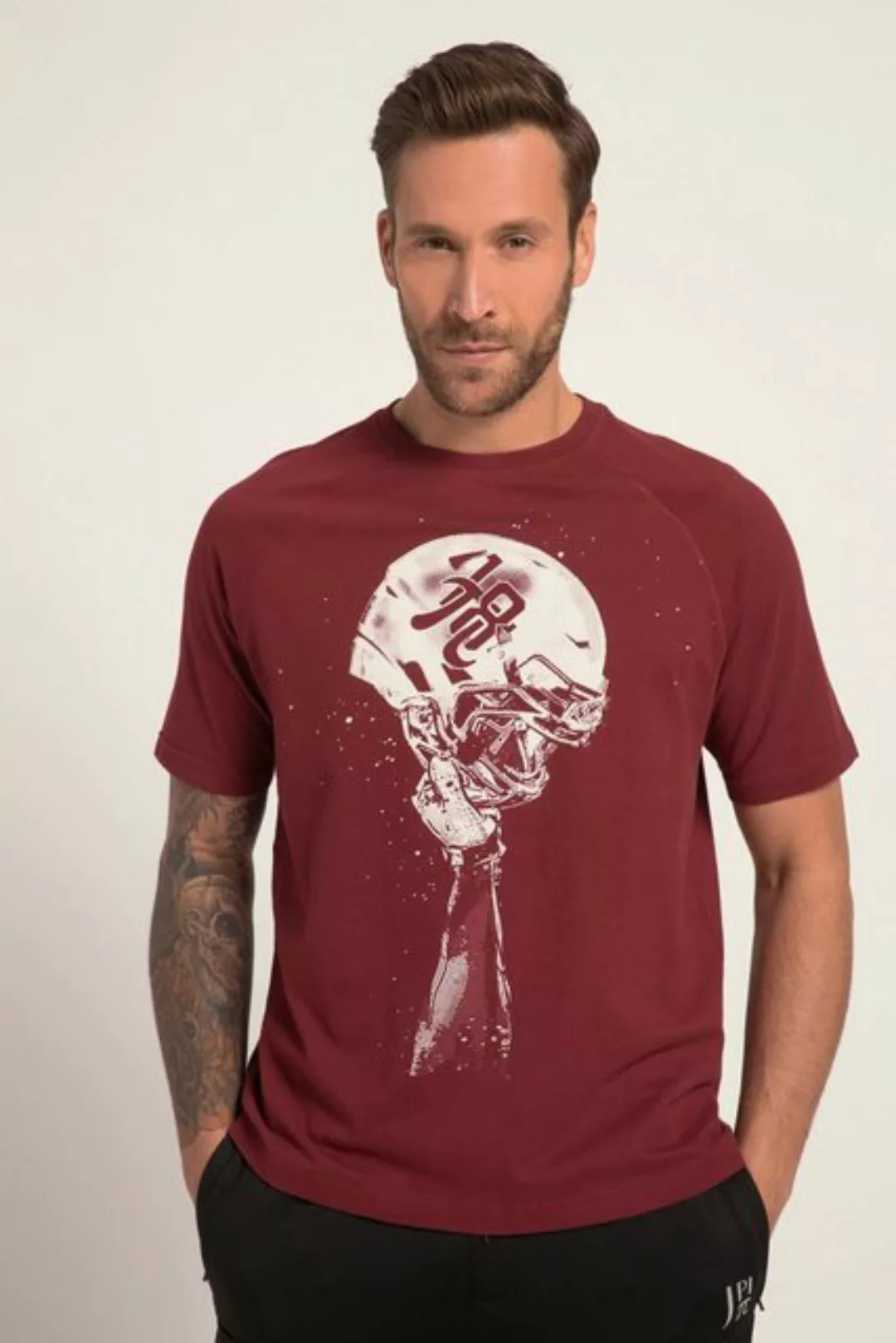 JP1880 T-Shirt T-Shirt American Football Halbarm Rundhals günstig online kaufen