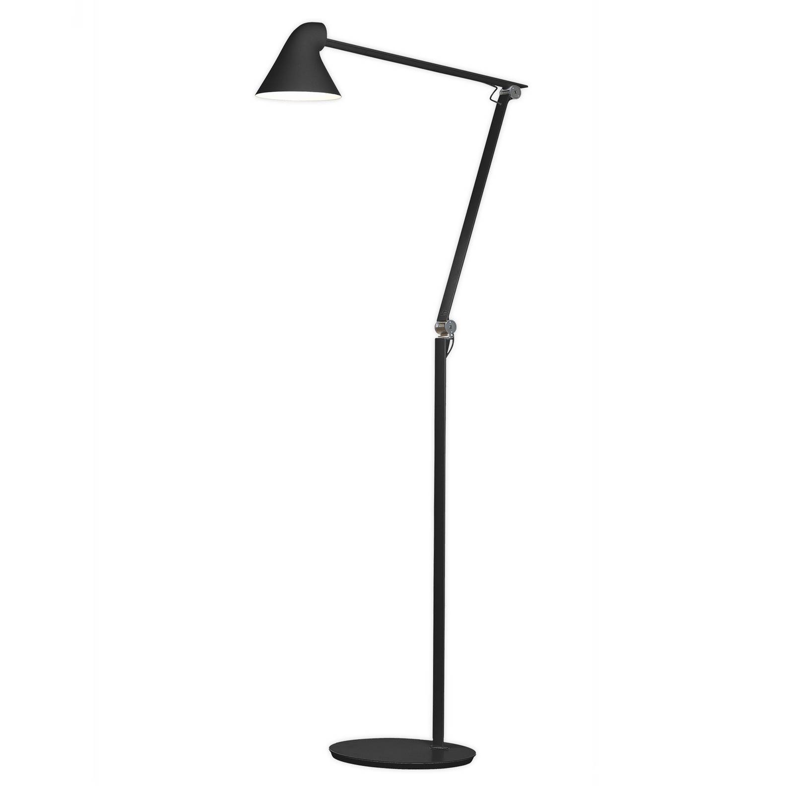 Louis Poulsen NJP LED-Stehlampe 3.000 K schwarz günstig online kaufen