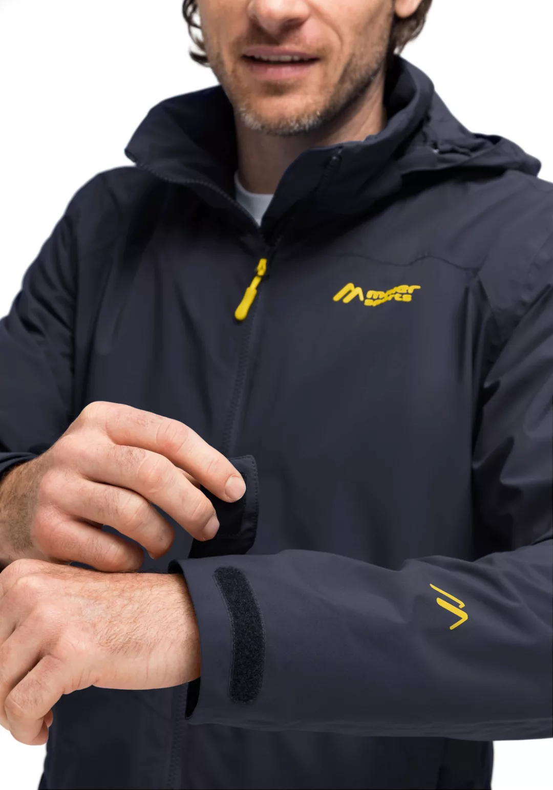 Maier Sports Outdoorjacke "Metor rec M", Herren Regenjacke wasserdicht mit günstig online kaufen