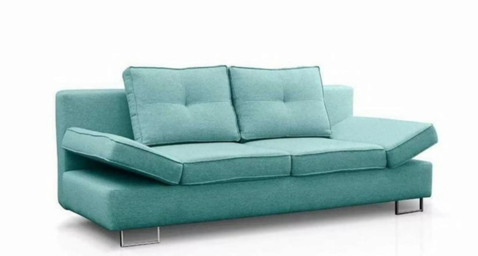 JVmoebel 3-Sitzer 3 Sitz Sofa Couch Textil Polster Garnitur Bettfunktion Sc günstig online kaufen