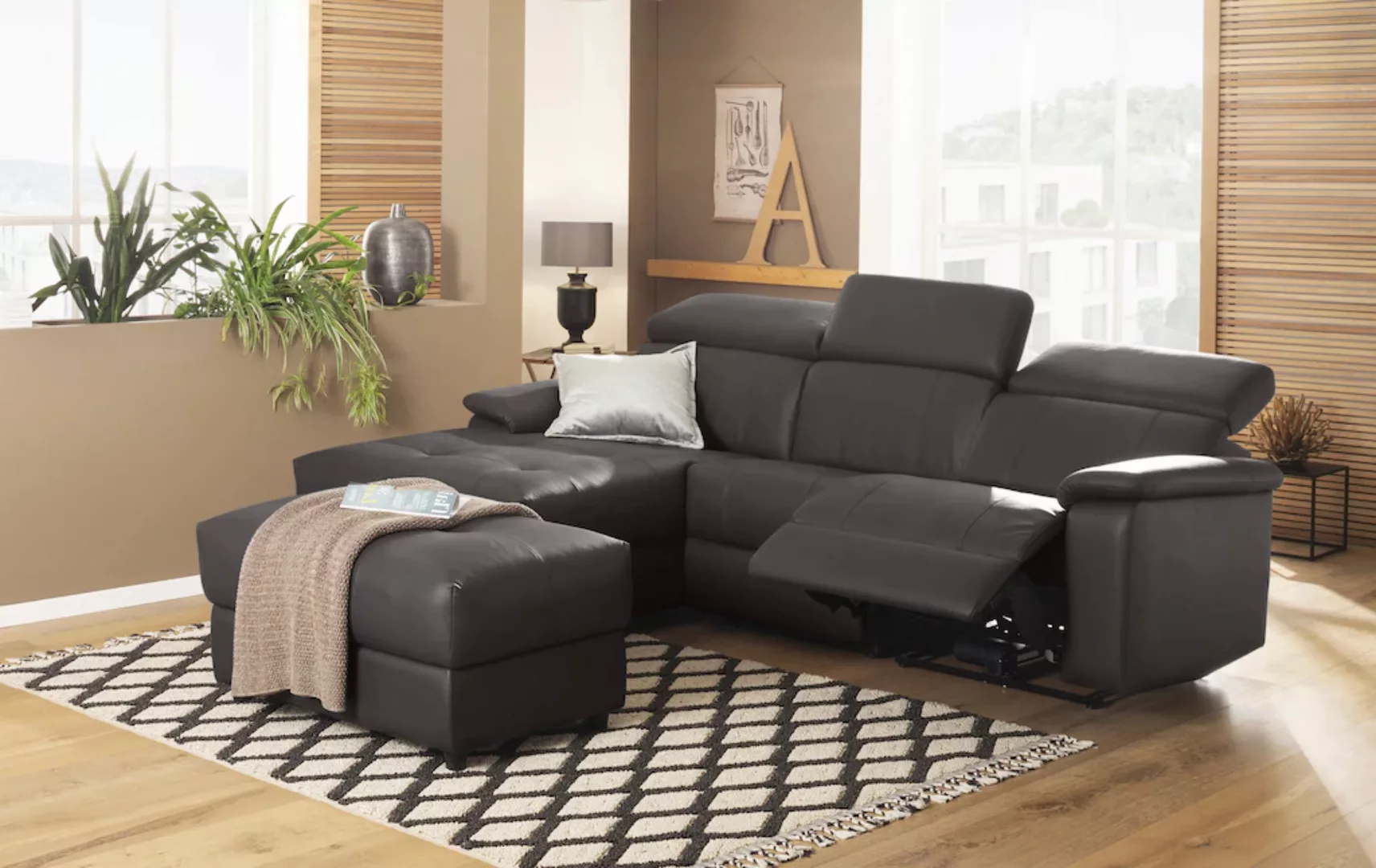 Home affaire Ecksofa "Binado, L-Form," günstig online kaufen