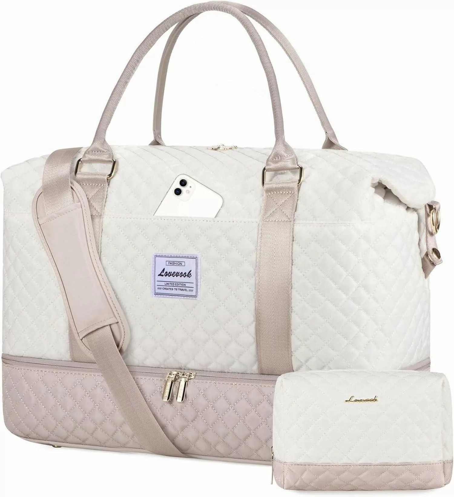 LuxusKollektion Weekender Reisetasche Damen Sporttasche mit günstig online kaufen