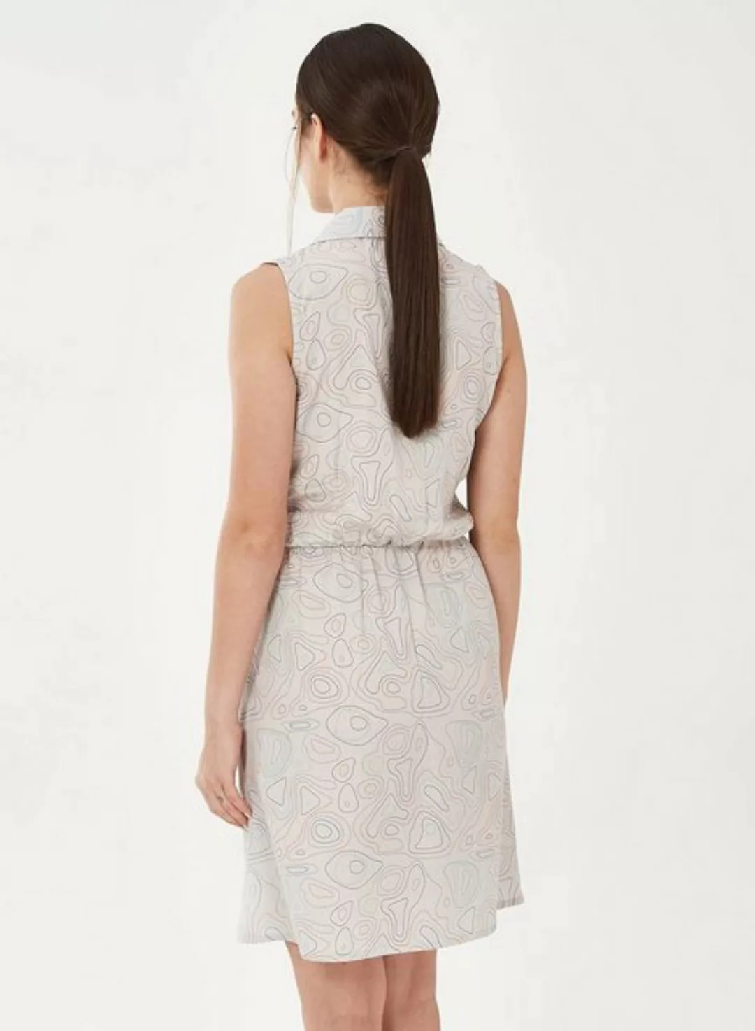 Kleid Aus Tencel Mit Allover-print günstig online kaufen