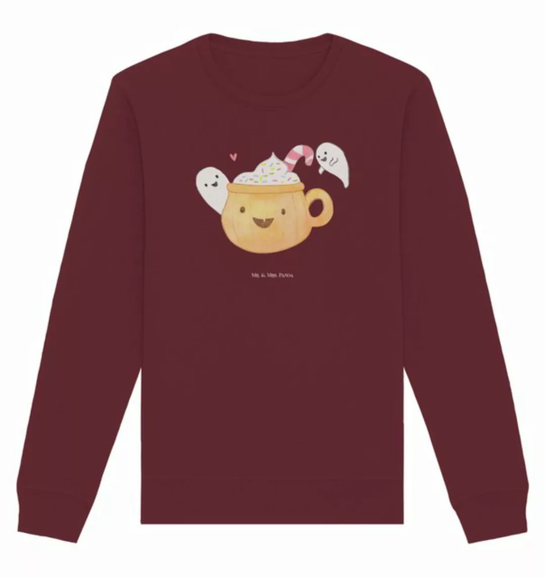 Mr. & Mrs. Panda Longpullover Größe M Kaffee Gespenst - Burgundy - Geschenk günstig online kaufen