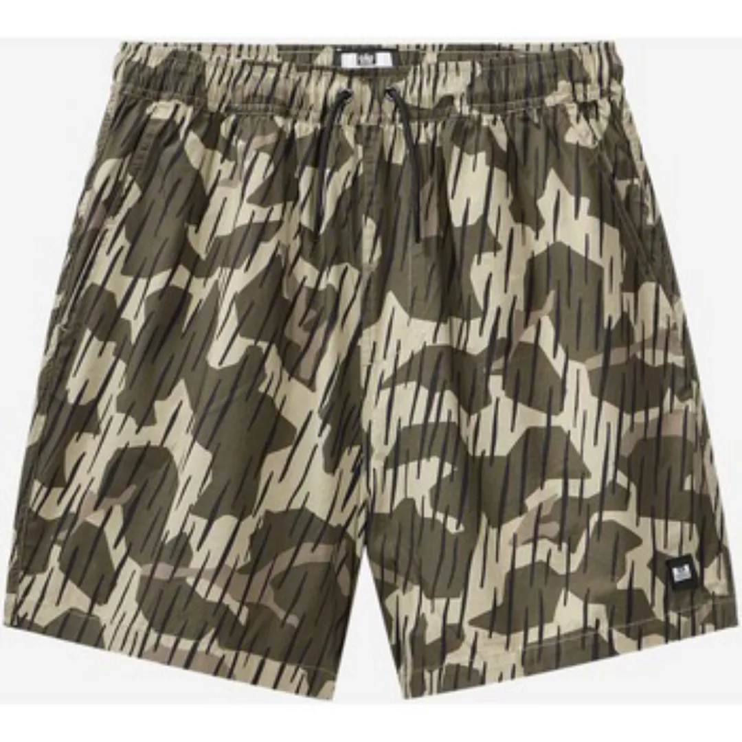 Weekend Offender  Shorts Anzio camo - castle green rain camo günstig online kaufen