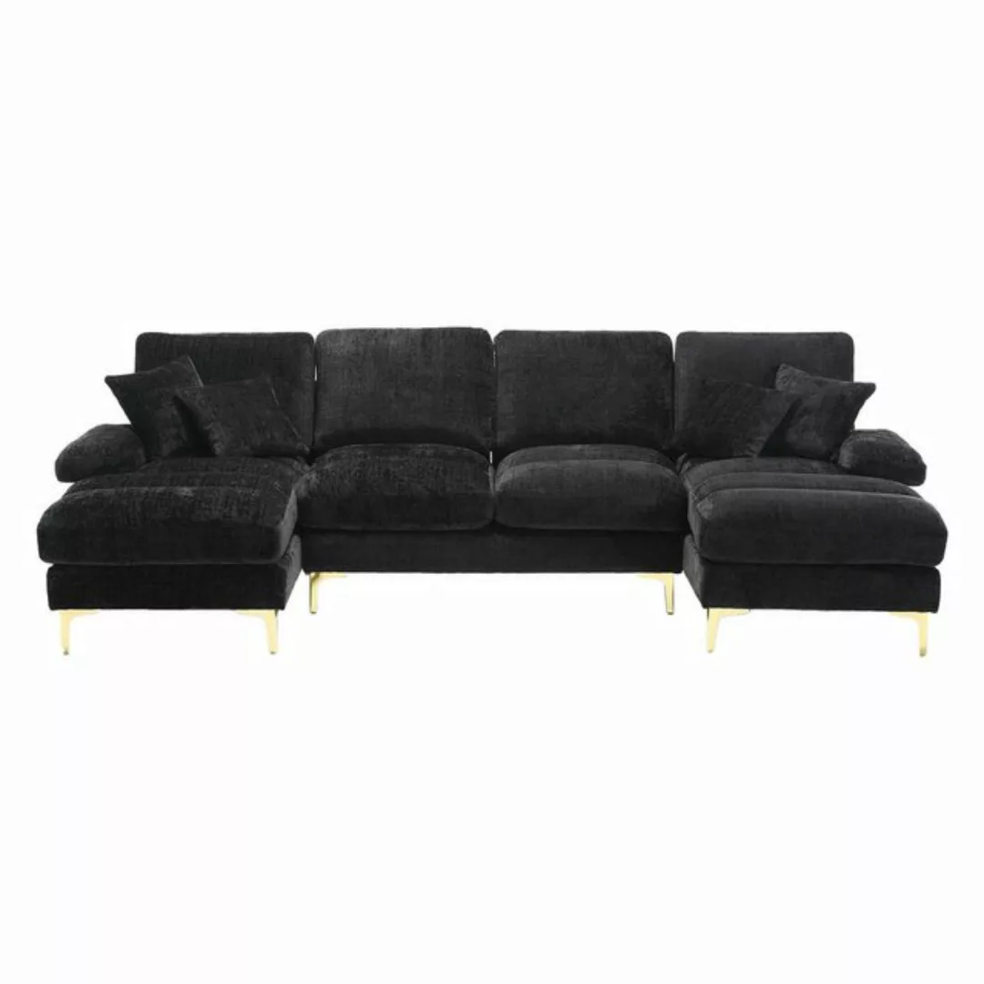 LVHOM Loungesofa 272x136x88 cm (LxBxH), frei Kombination, 4-6 Personen, (2x günstig online kaufen