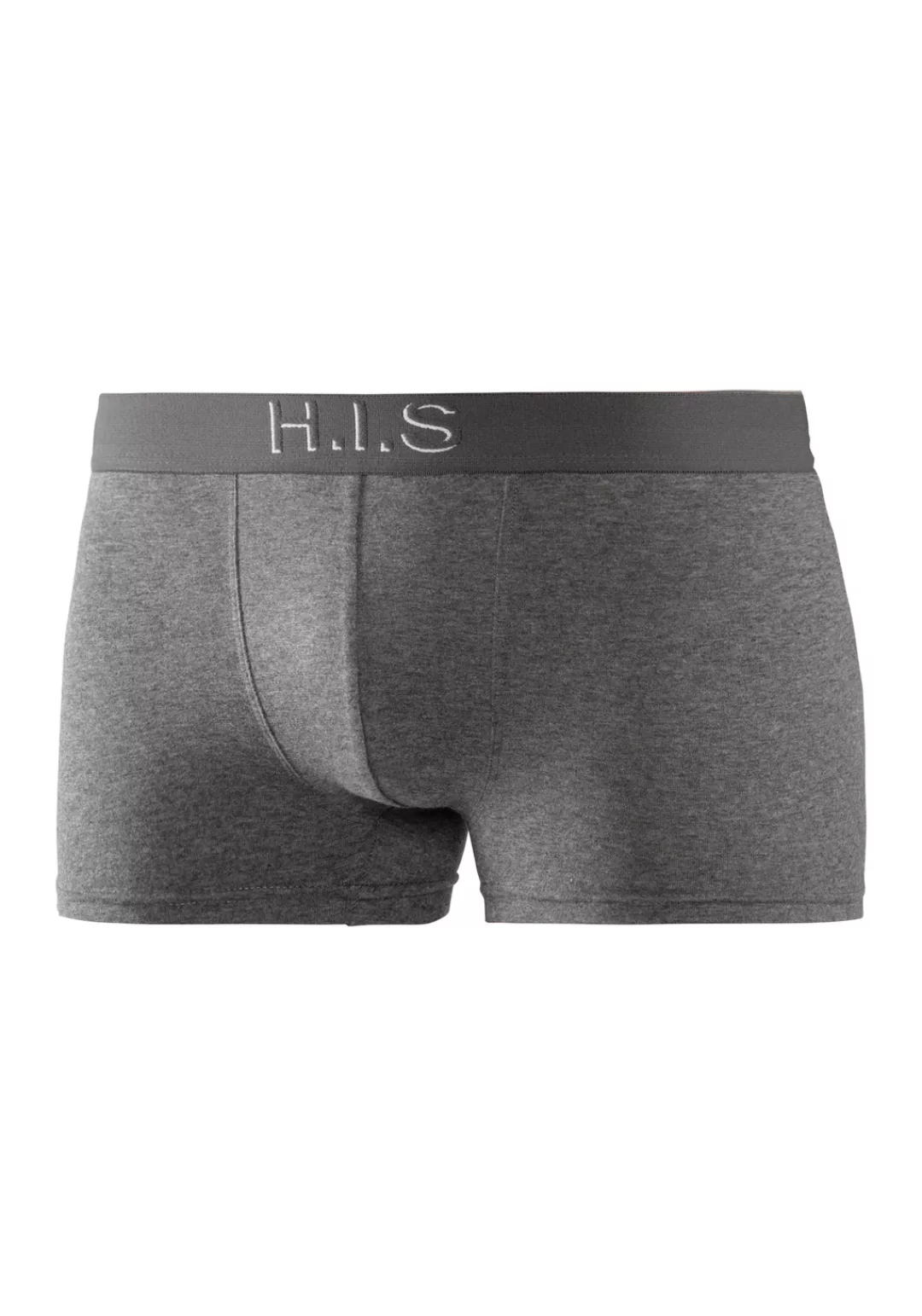 H.I.S Boxer "Boxershorts für Herren", (Packung, 5 St.), Logo Webbund mit 3D günstig online kaufen