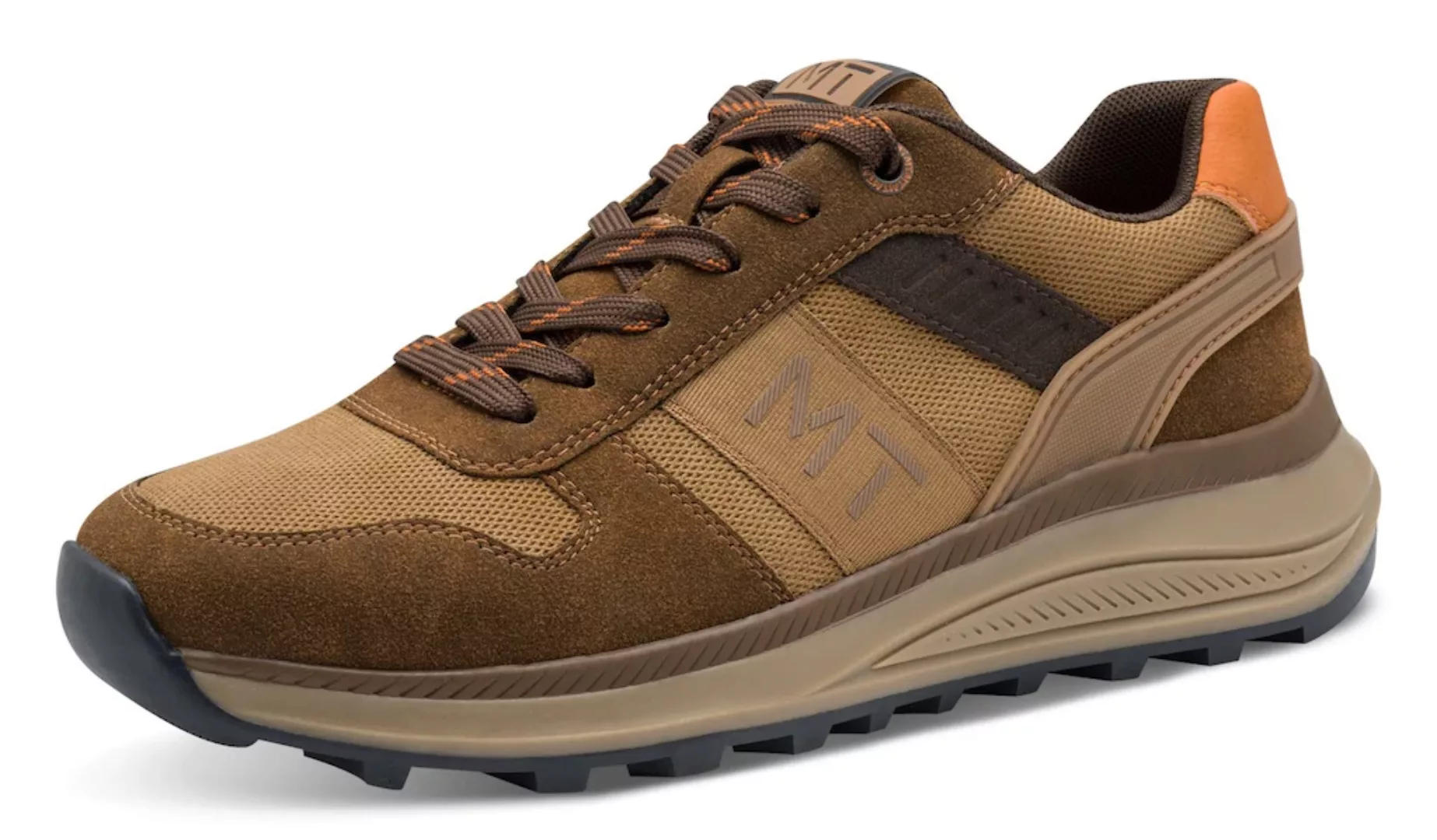 MARCO TOZZI Sneaker, Freizeitschuh, Halbschuh, Schnürschuh im Materialmix günstig online kaufen
