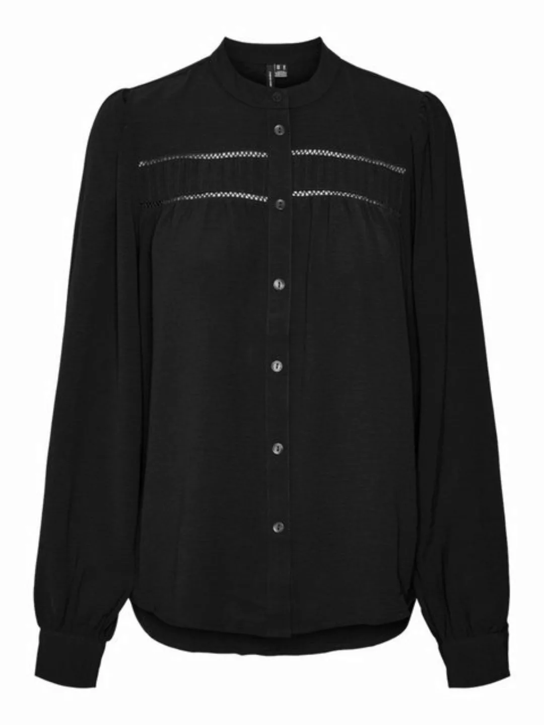 Vero Moda Langarmbluse "VMEMMA LS LACE SHIRT WVN GA NOOS" günstig online kaufen