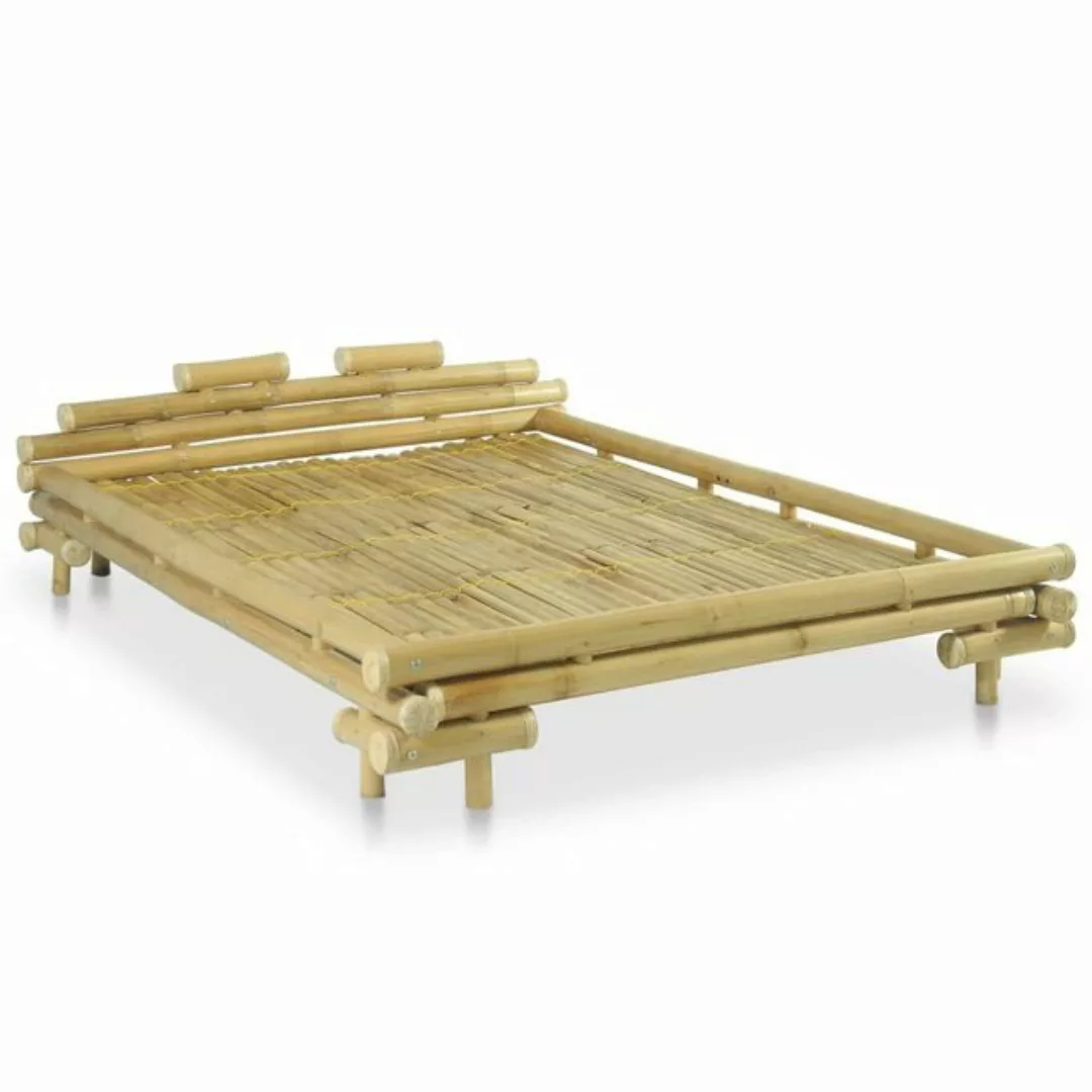 furnicato Bett Bettgestell Bambus 140×200 cm günstig online kaufen