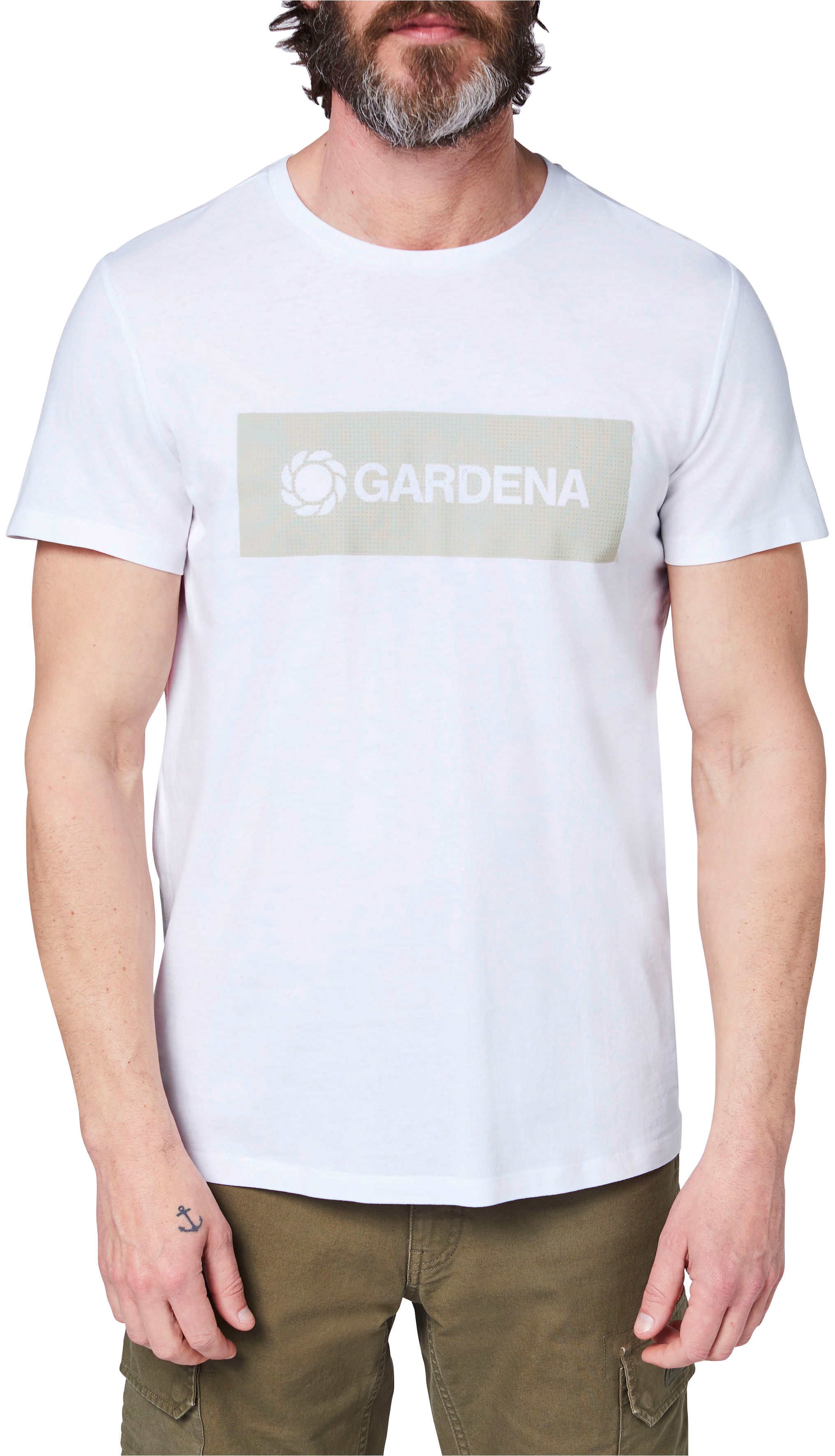 GARDENA T-Shirt "Bright White", mit Gardena-Logodruck günstig online kaufen