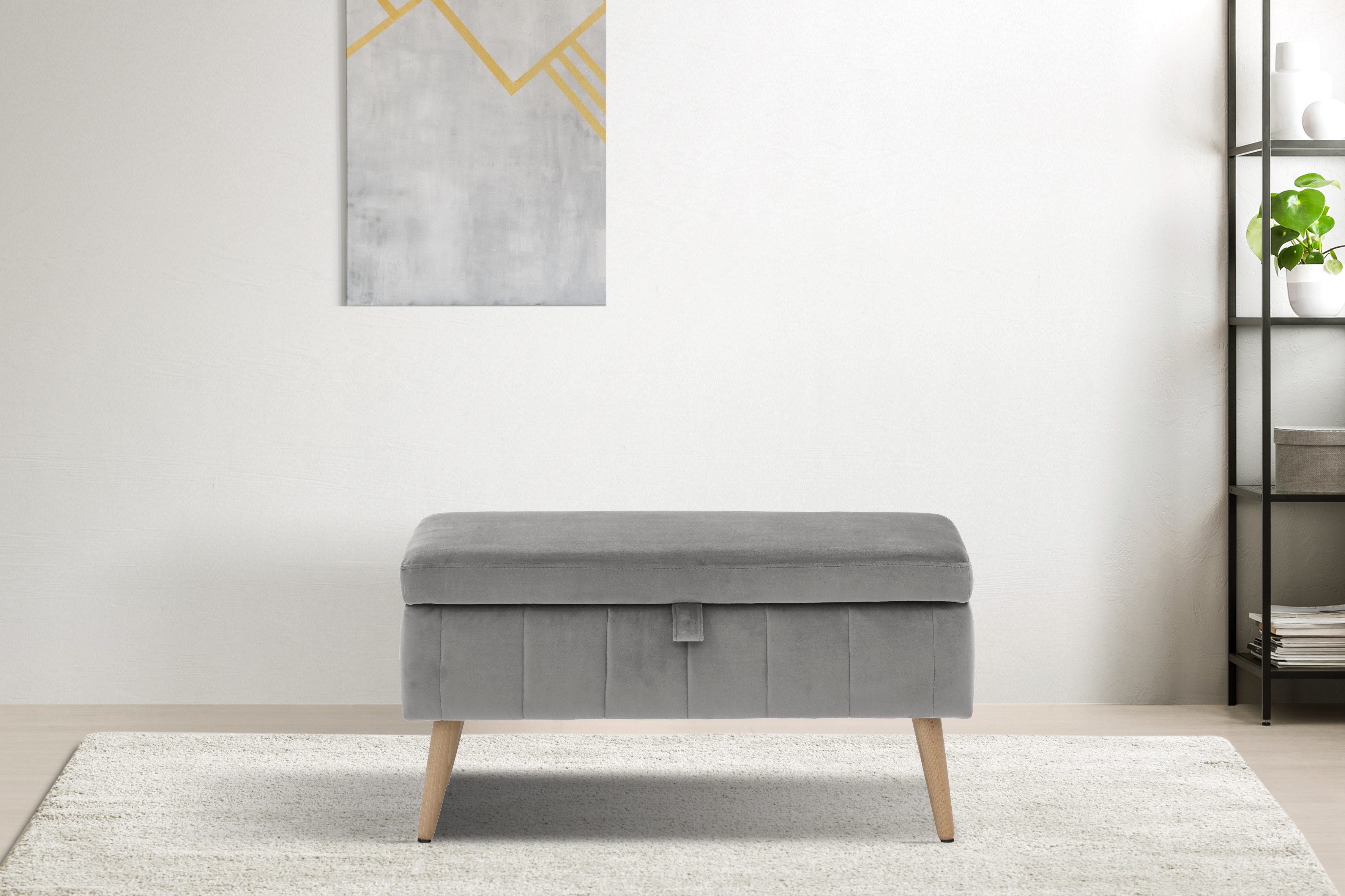 INOSIGN Truhenbank "AMIRA Sitzbank mit Stauraum, Maße B/T/H: 81/36/43 cm", günstig online kaufen