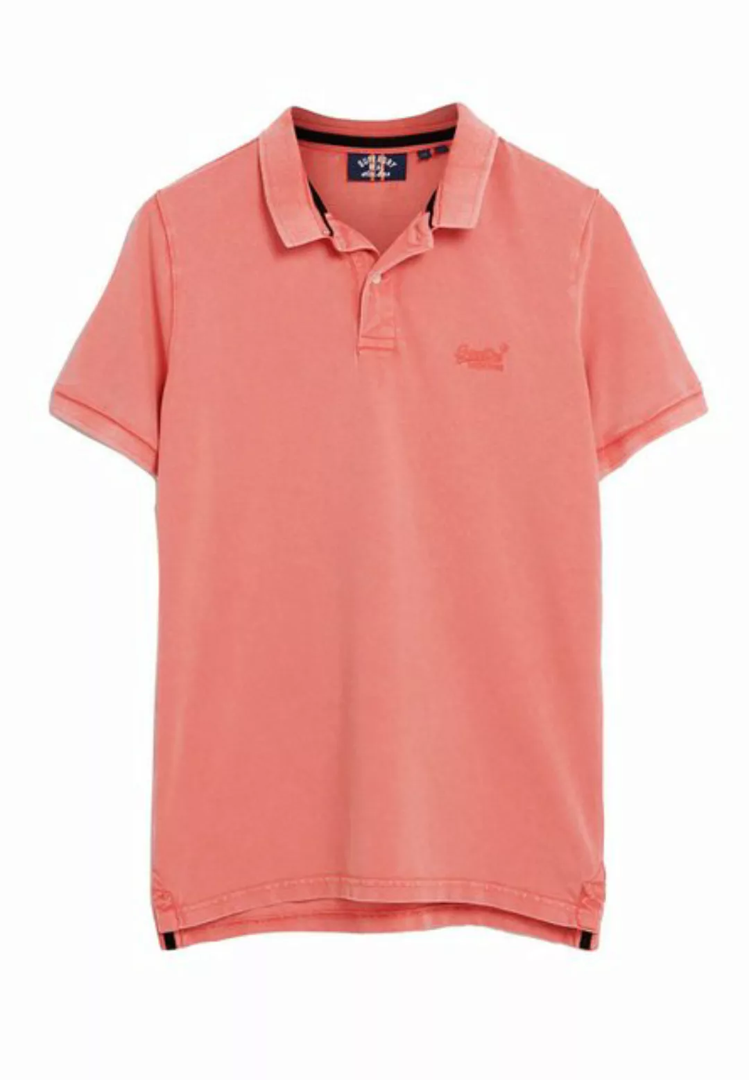 Superdry Poloshirt Superdry Herren Polo VINT DESTROY POLO Maldive Pink günstig online kaufen