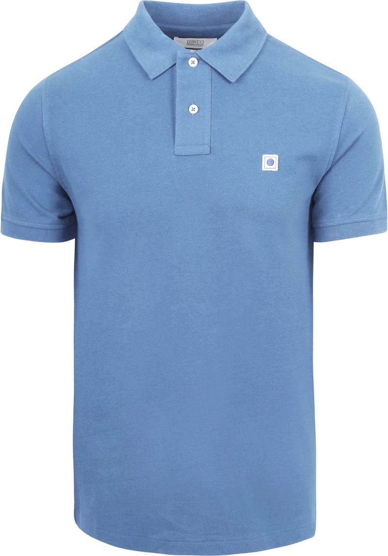 King Essentials The Rene Poloshirt Mid Blau - Größe M günstig online kaufen