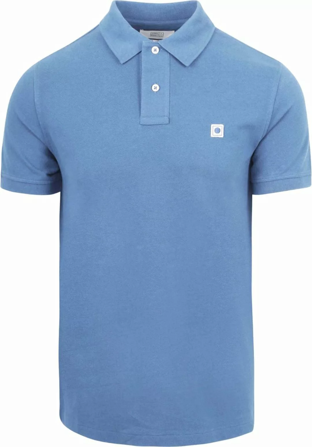 King Essentials The Rene Poloshirt Mid Blau - Größe S günstig online kaufen