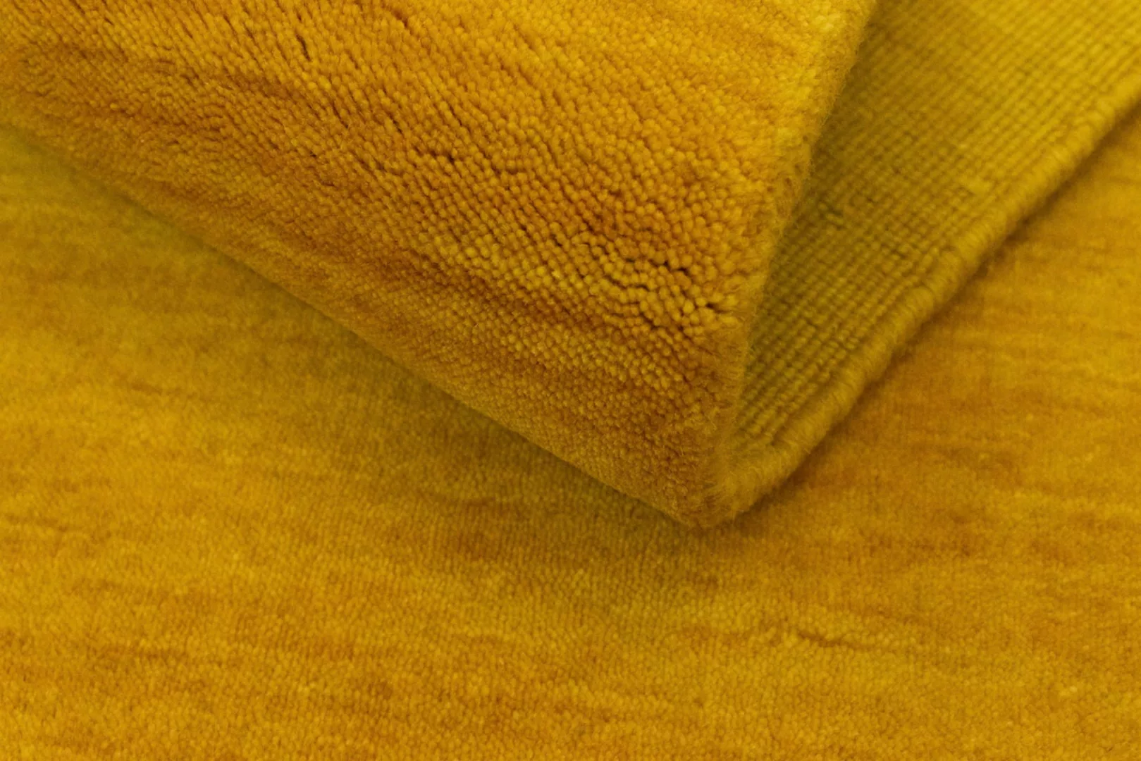 morgenland Wollteppich »Loribaft Teppich handgewebt gold«, rechteckig, Kurz günstig online kaufen