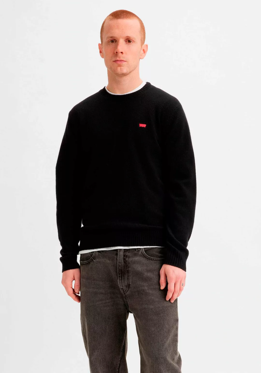 Levi's® Wollpullover ORIGINAL HM SWEATER in klassischer Rundhalsform günstig online kaufen