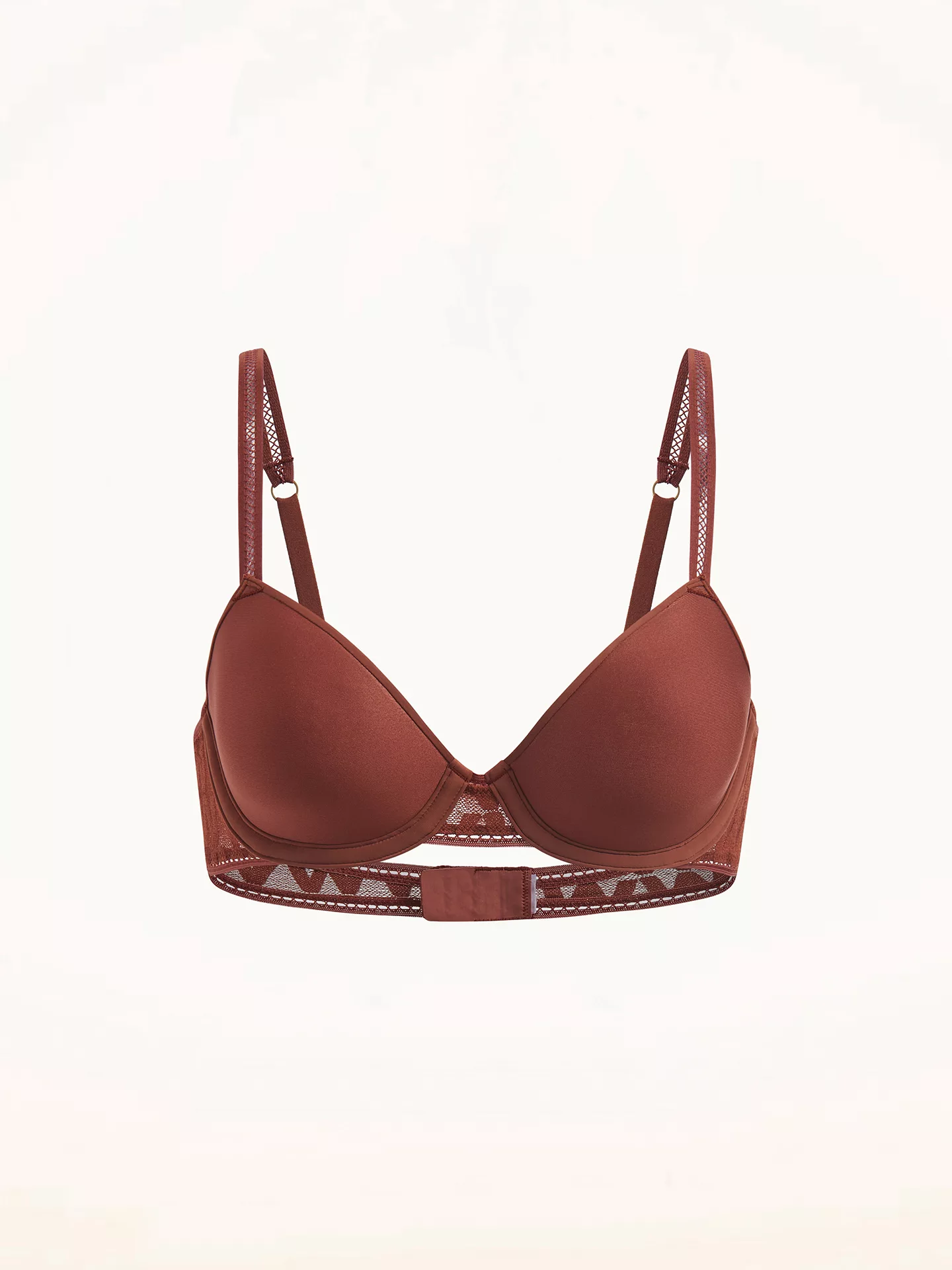 Wolford - Net Logo Soft Cup Bra, Frau, caramel, Größe: 75A günstig online kaufen