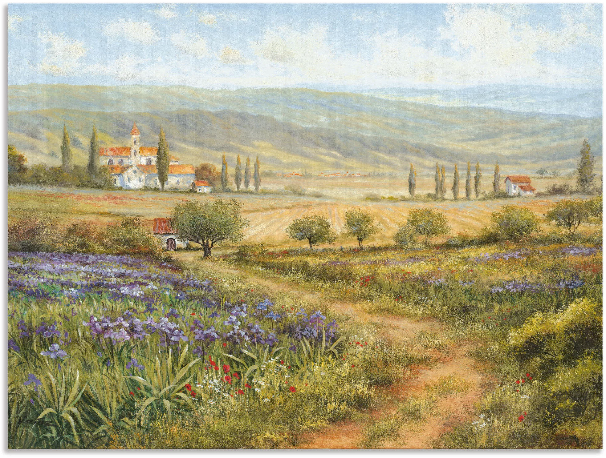 Artland Wandbild »Provence«, Bilder von Europa, (1 St.), als Alubild, Outdo günstig online kaufen