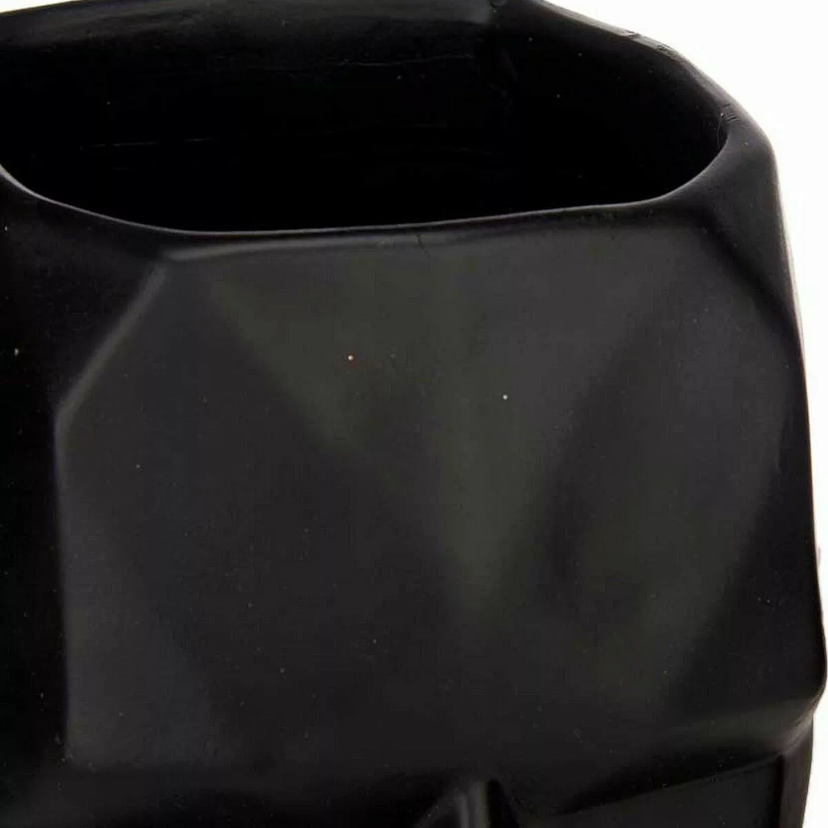 Vase Gesicht 3d Schwarz Polyesterharz (12 X 24,5 X 16 Cm) günstig online kaufen