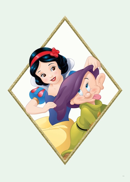 Komar Bild "Snow White & Dopey", Disney, (1 St.), Wandbild zur Dekoration i günstig online kaufen