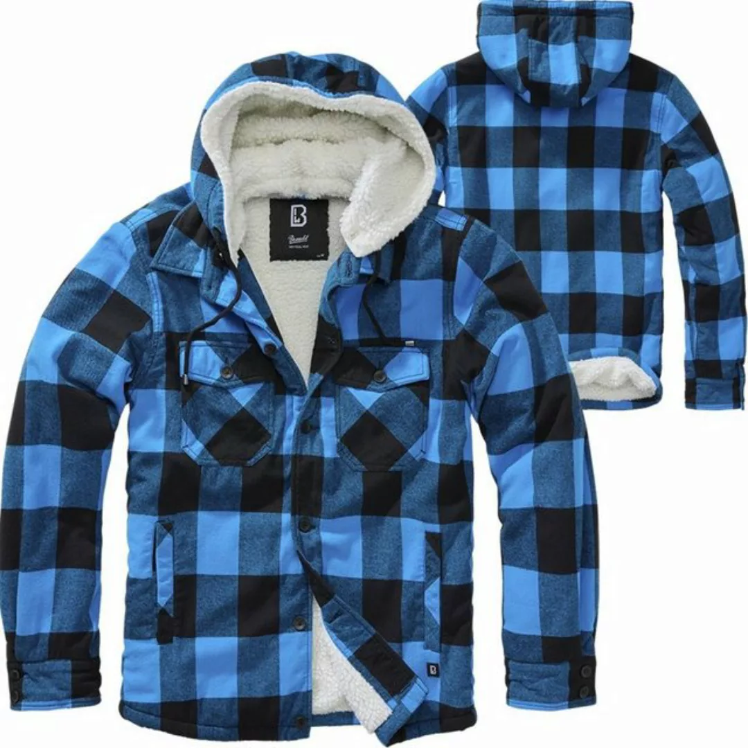 Brandit Outdoorjacke Brandit Lumber Check Shirt Hooded günstig online kaufen