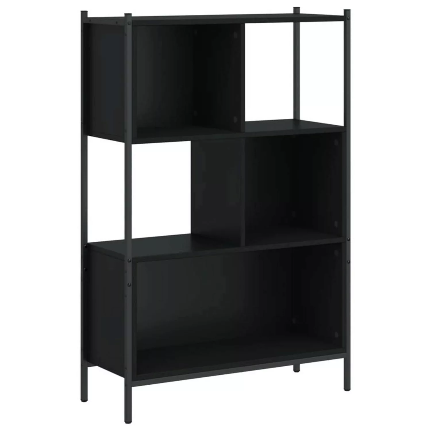 VidaXL Bücherregal Schwarz 72x28x109 cm Holzwerkstoff günstig online kaufen