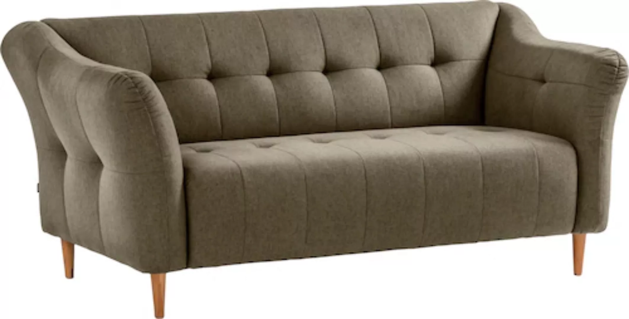 exxpo - sofa fashion 3-Sitzer "Soraya", mit Holzfüßen, frei im Raum stellba günstig online kaufen