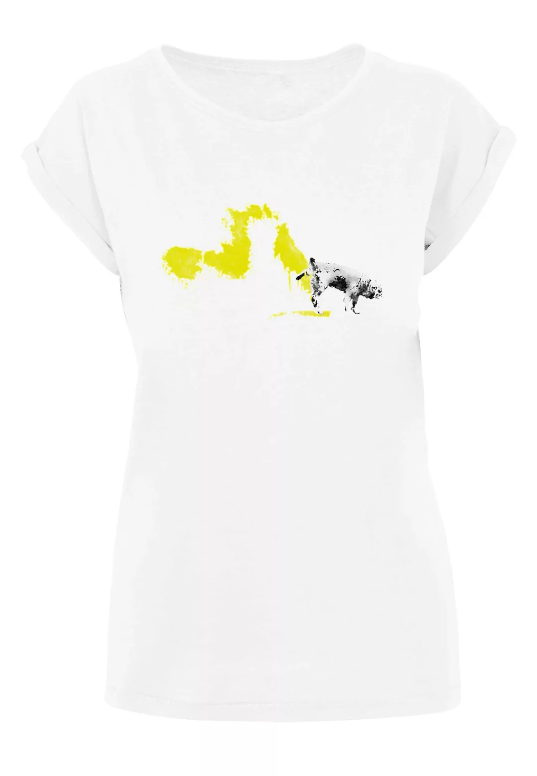 Merchcode T-Shirt "Merchcode Damen Ladies Wizz Dog T-Shirt" günstig online kaufen