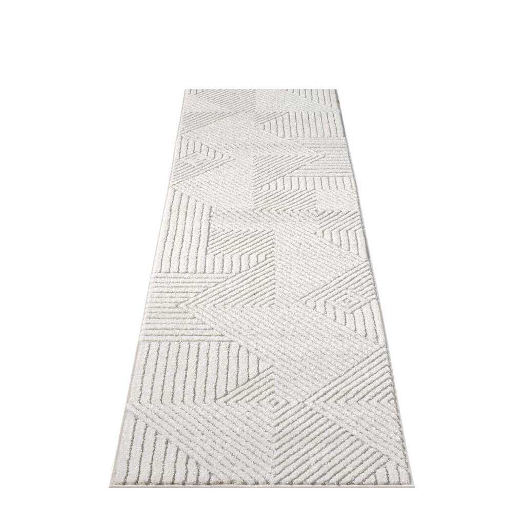 Carpet City Teppich »LOUNGE0632«, rechteckig, Kurzflor-Teppich Modern, 3D-E günstig online kaufen