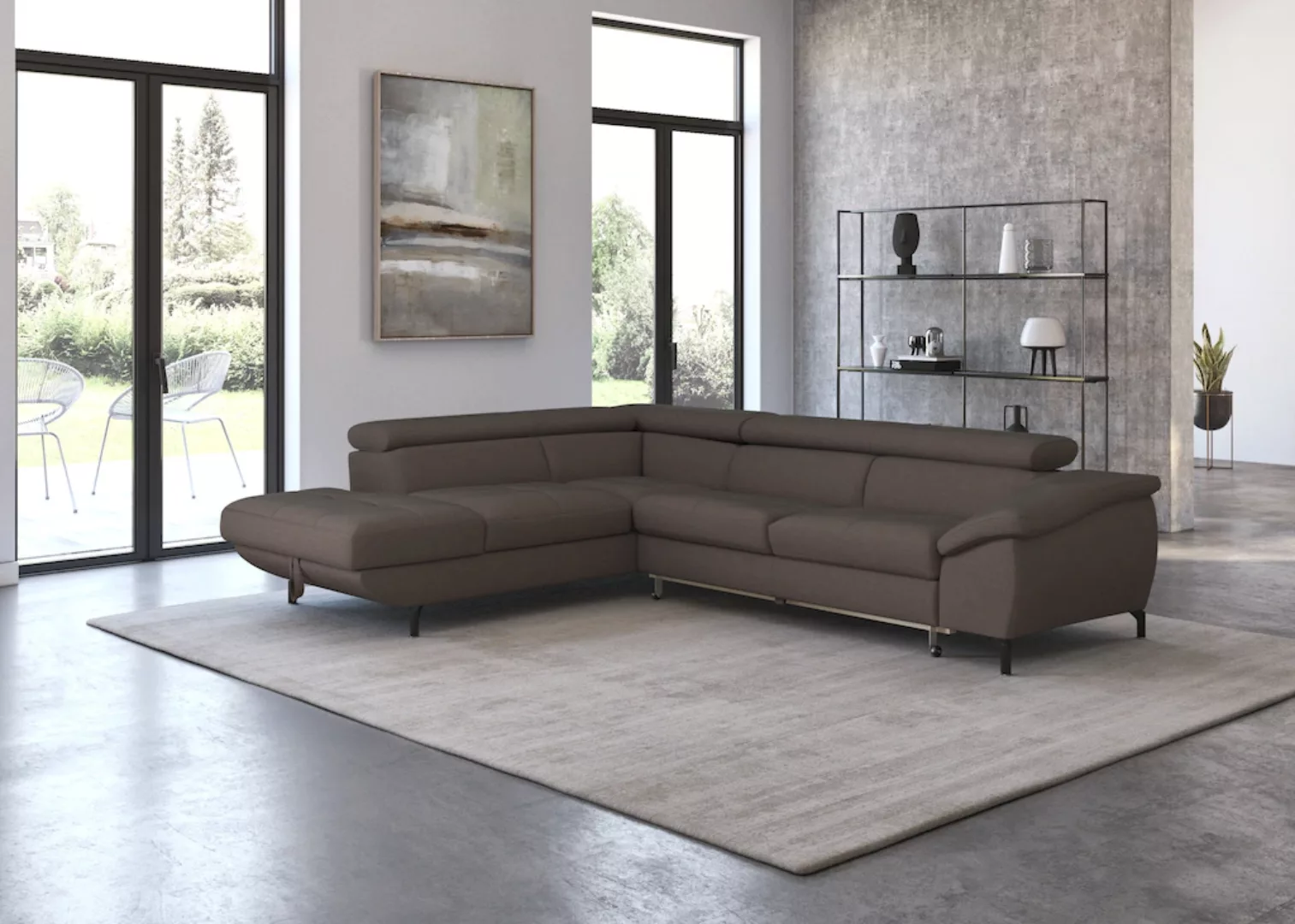 COTTA Ecksofa "Famous L-Form", in modernem Design günstig online kaufen