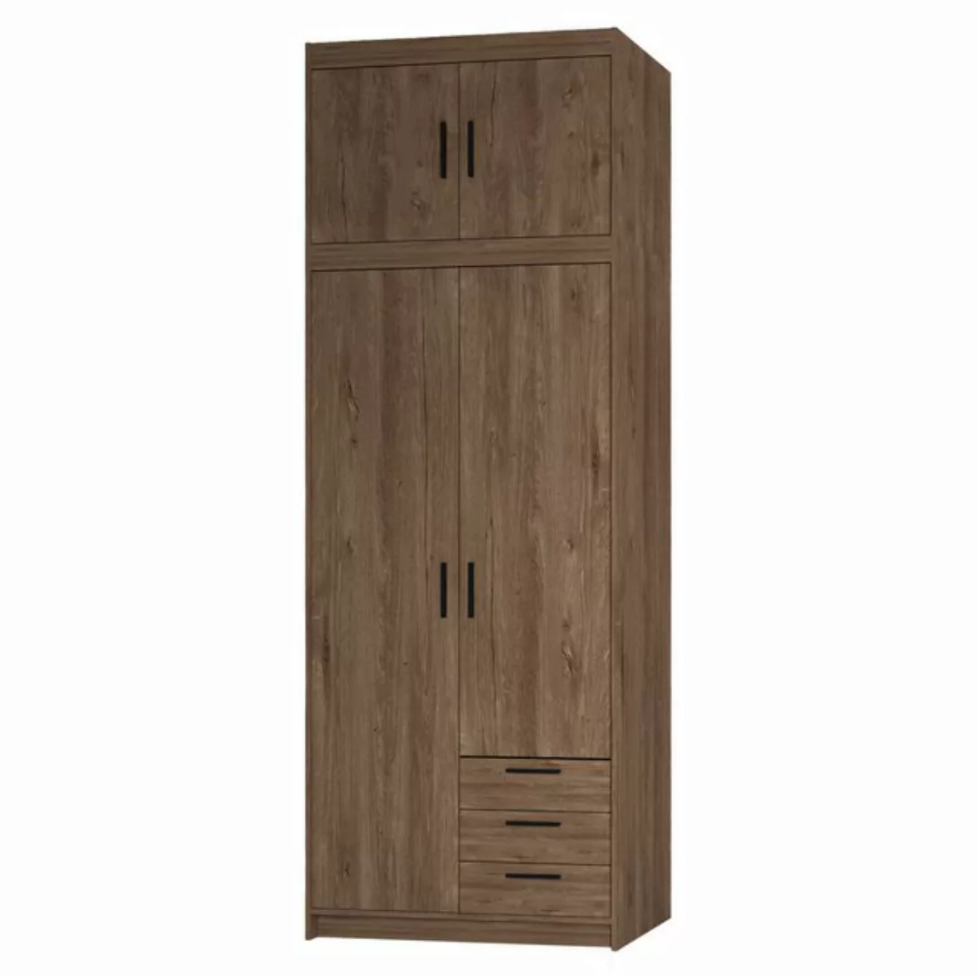 Furnix Kleiderschrank Eliza 90 cm Garderobe-Schrank mit drei Schubladen ohn günstig online kaufen