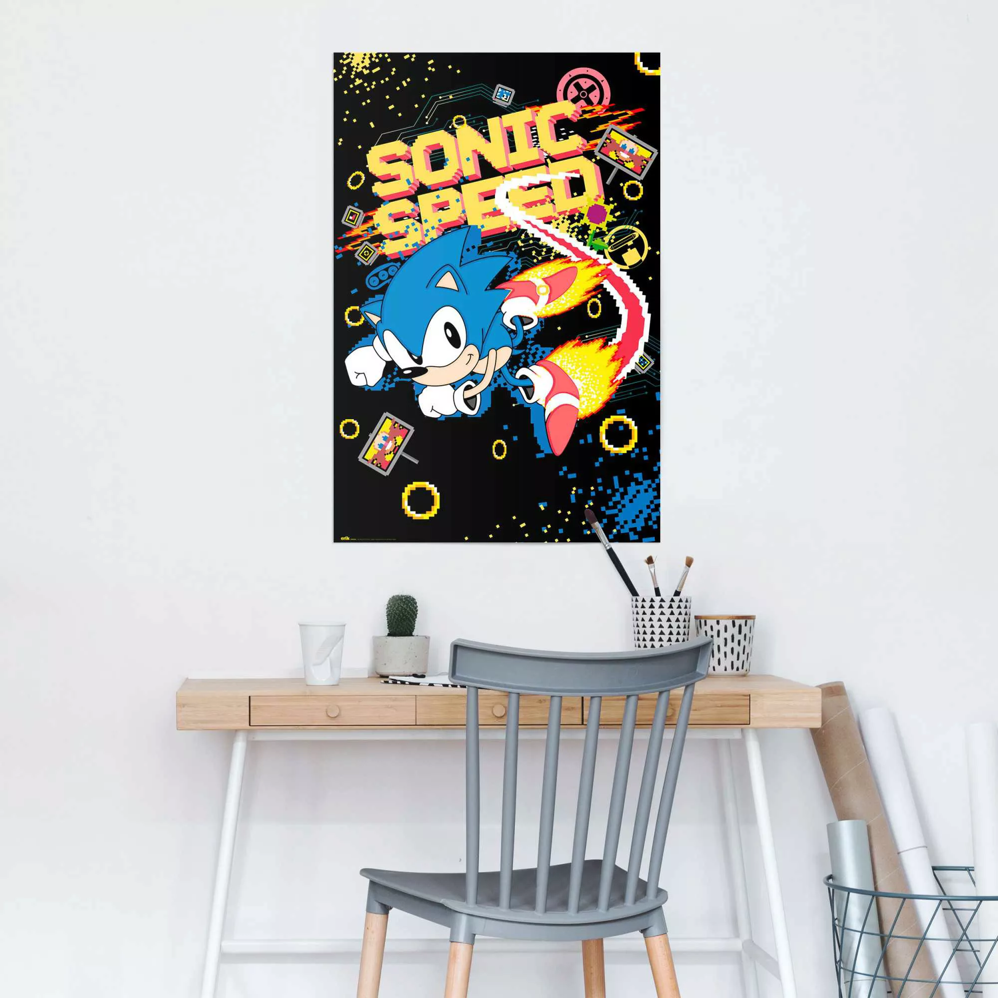 Reinders Poster "Sonic - speed" günstig online kaufen