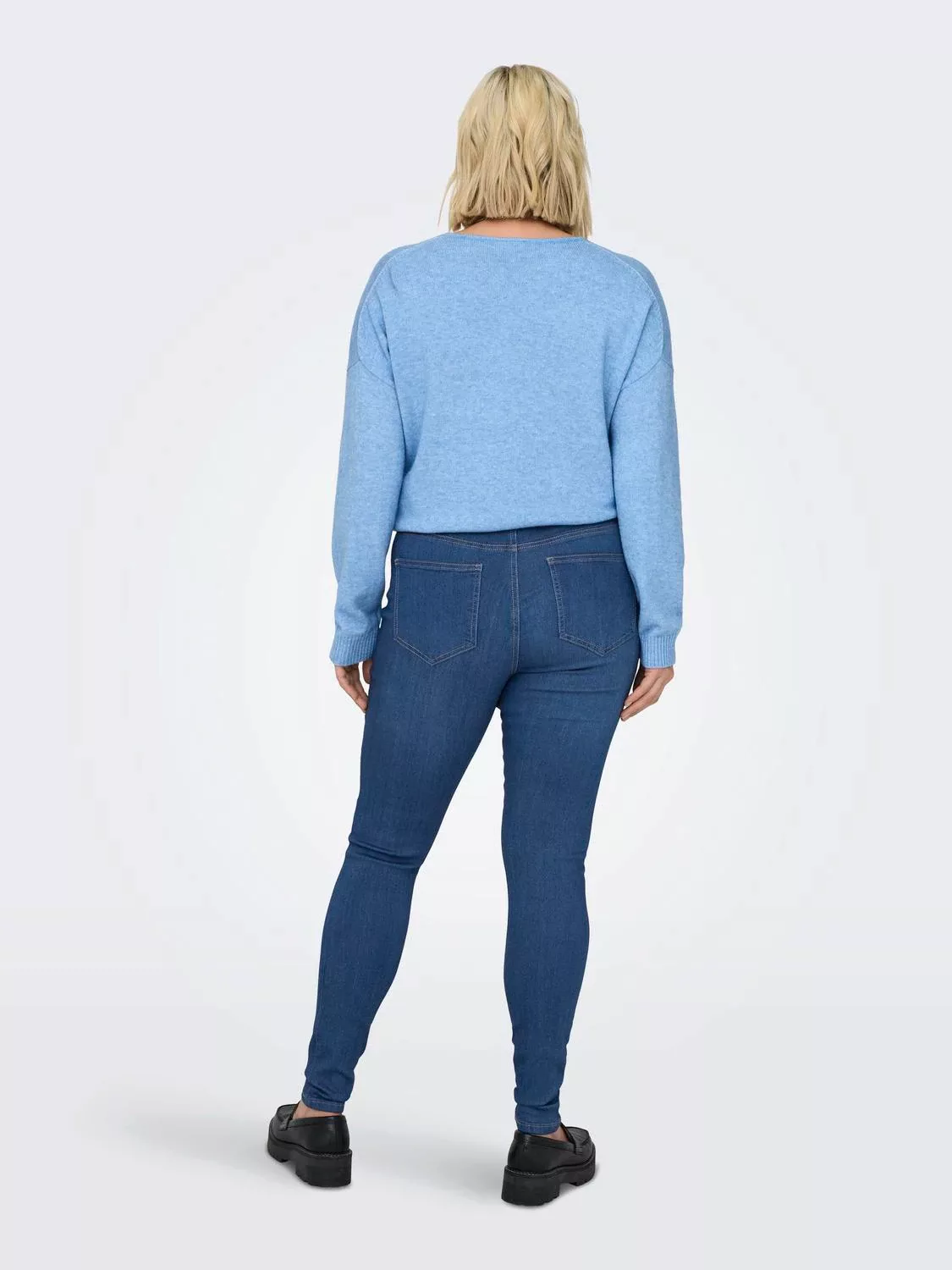 ONLY CARMAKOMA Skinny-fit-Jeans "CARSTORM HW SK PUSH UP DNM BJ564" günstig online kaufen
