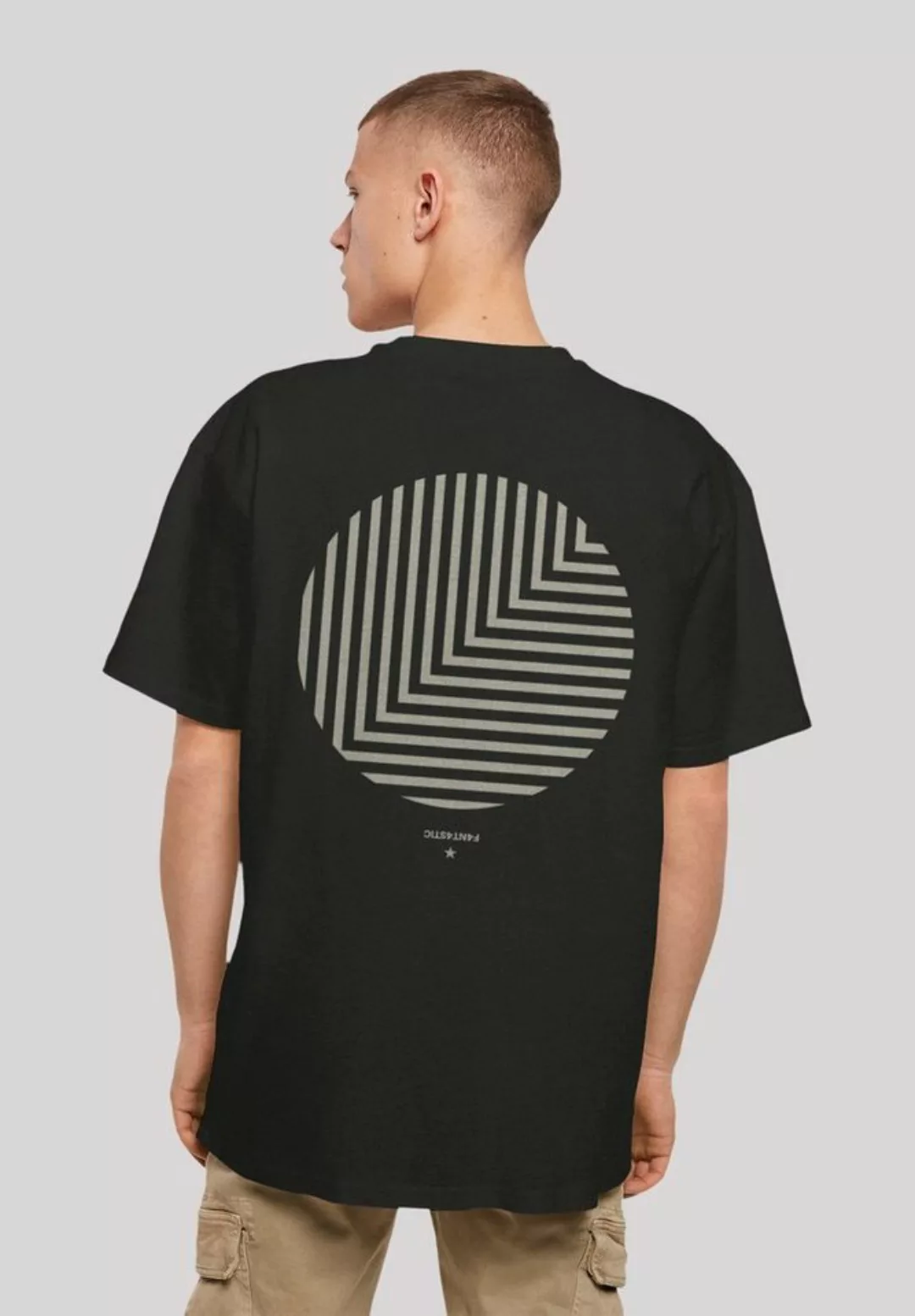 F4NT4STIC T-Shirt "Geometrics Grau", Print günstig online kaufen