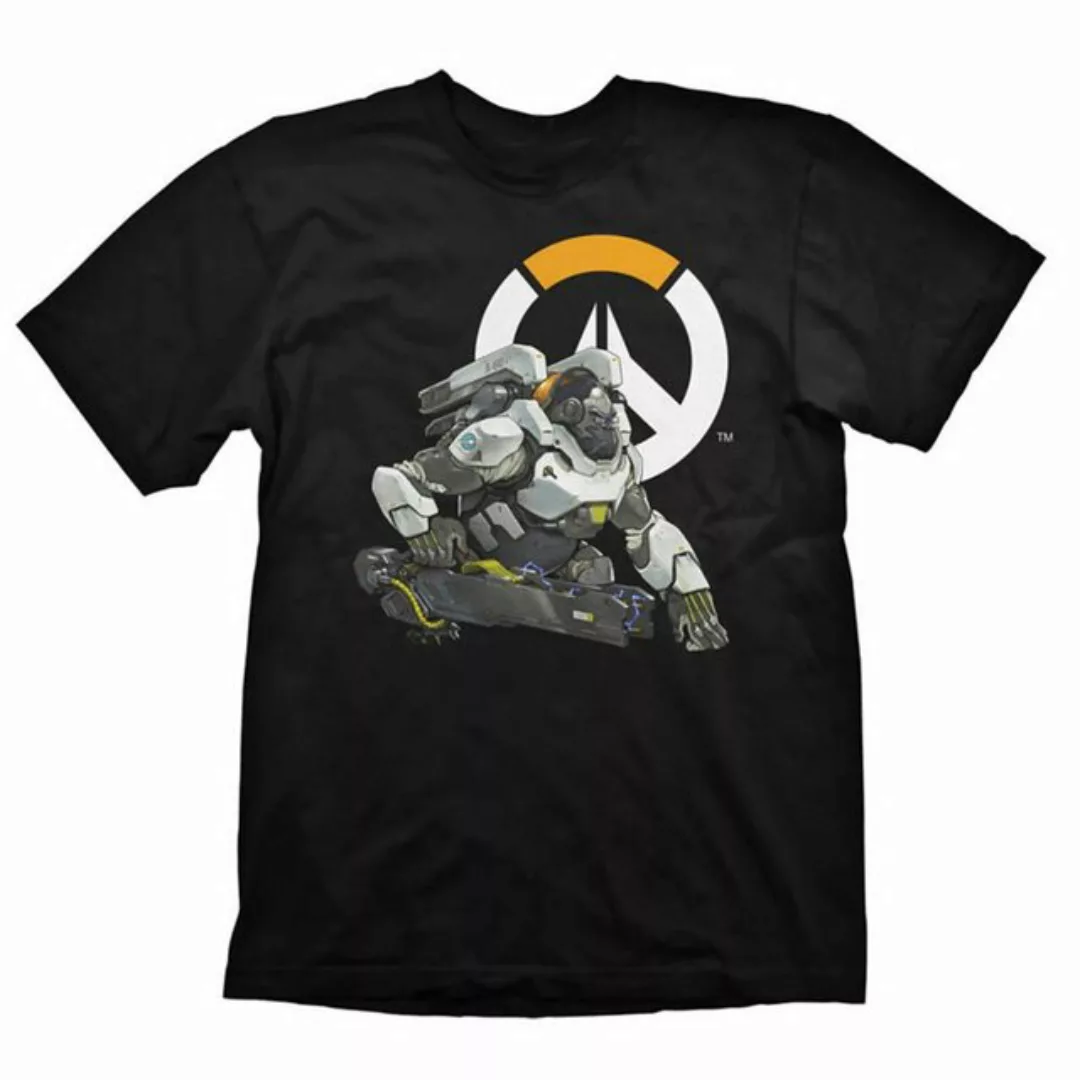 GAYA T-Shirt Overwatch T-Shirt mit Winston Logo, Schwarz, Größe: XL - XL (1 günstig online kaufen