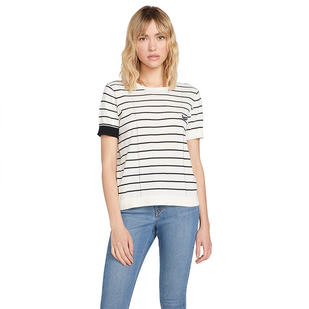 Volcom Simply Stone Kurzärmeliges T-shirt XS Stripe günstig online kaufen