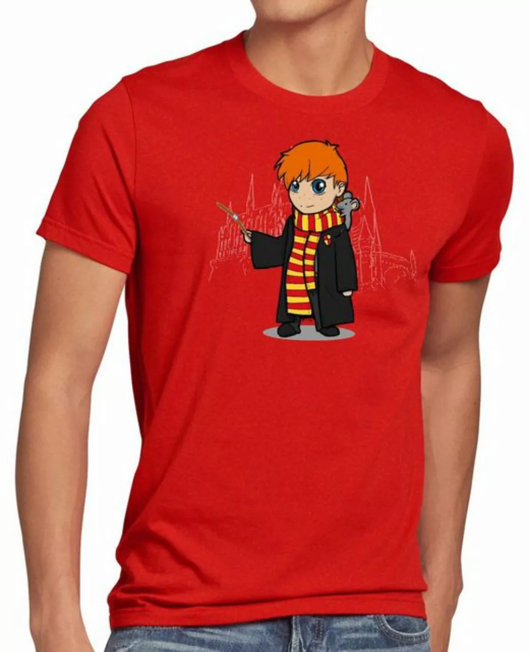 style3 T-Shirt Herren T-Shirt Chibi Ron anime manga zauberei günstig online kaufen