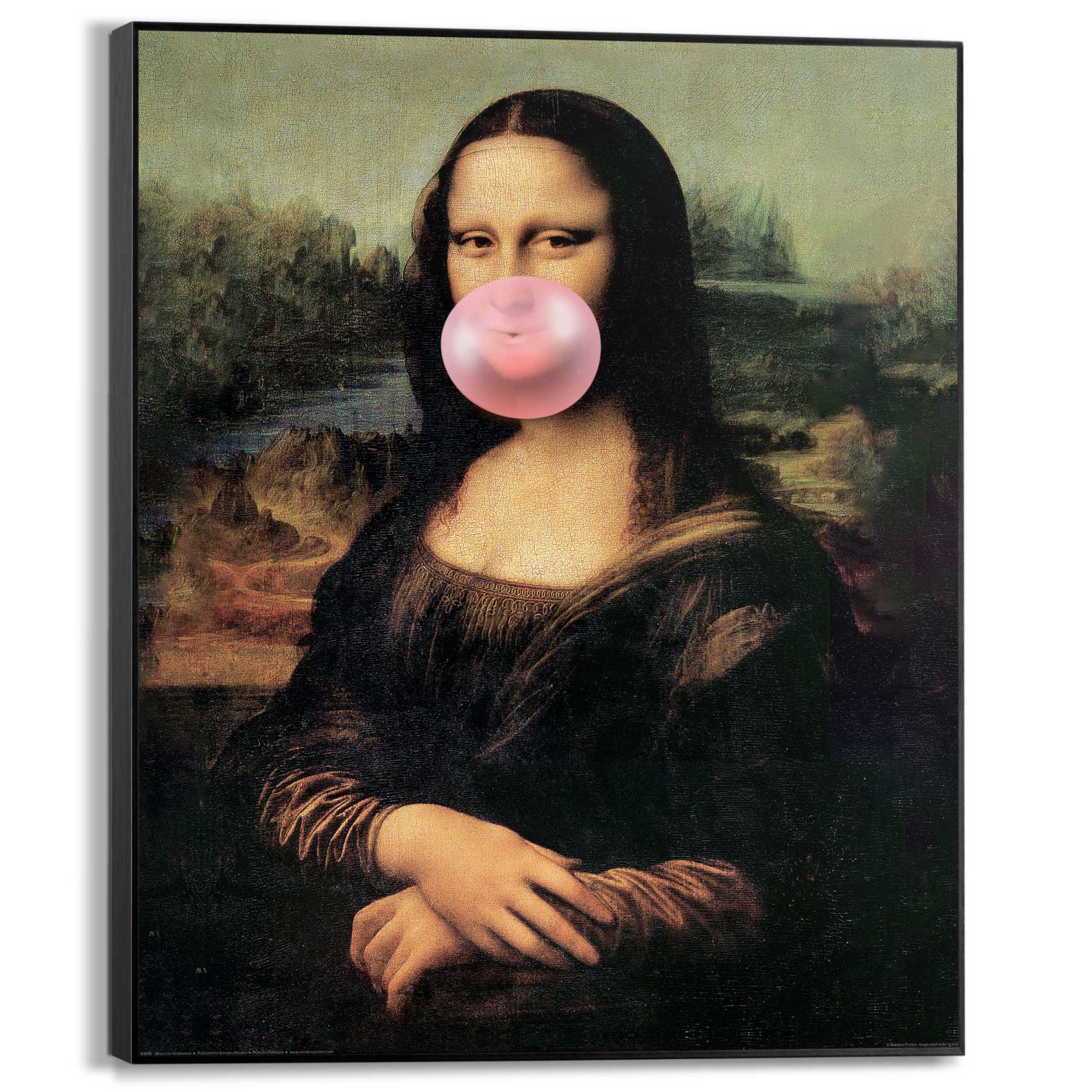 Reinders Wandbild "Mona Lisa Bubblegum" günstig online kaufen