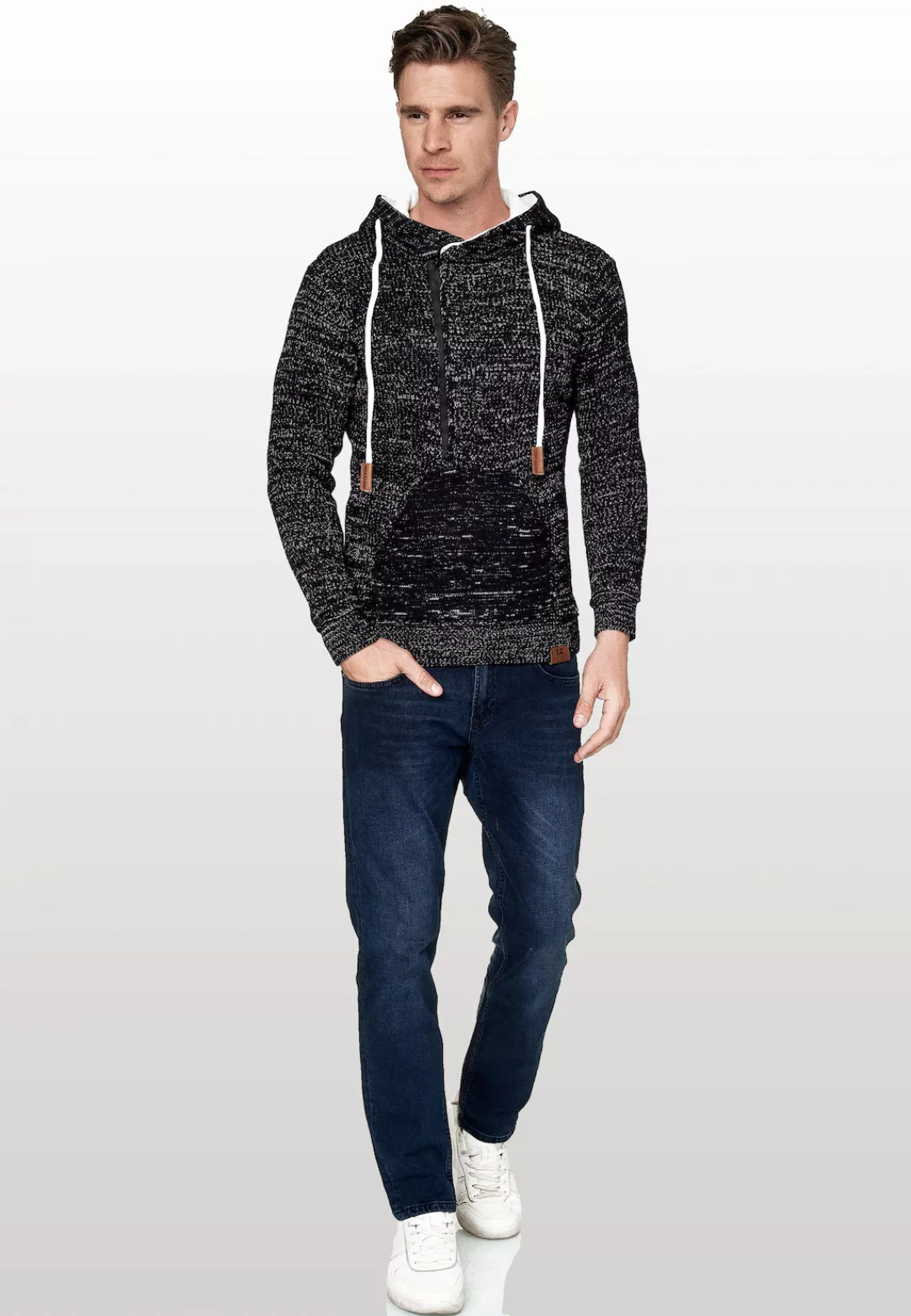 Rusty Neal Kapuzensweatshirt mit coolem Schriftzug günstig online kaufen