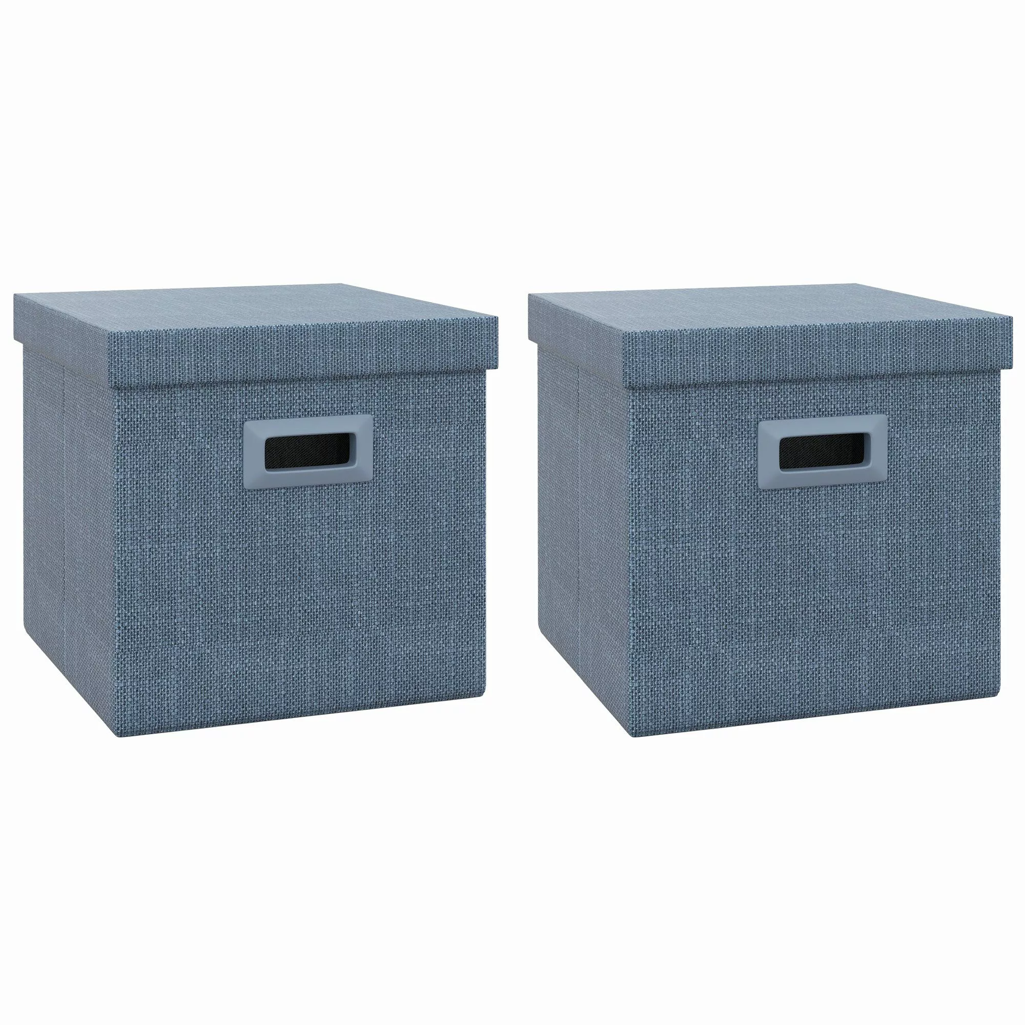 HOMCOM Truhe Faltbare Aufbewahrungsbox, 2er-Set (stapelbare günstig online kaufen