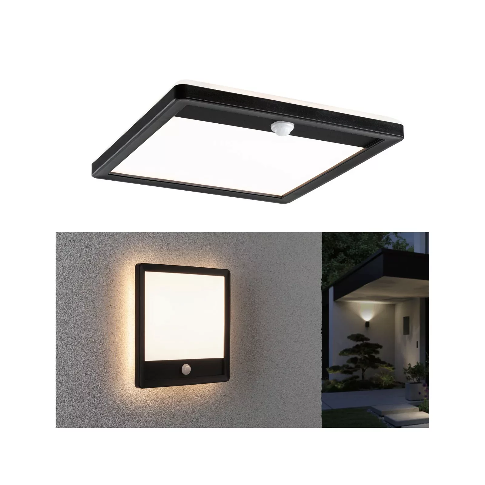 Paulmann LED Außen-Wandleuchte "Außenpanel Lamina 250x47mm 3000K 14,5W 950l günstig online kaufen