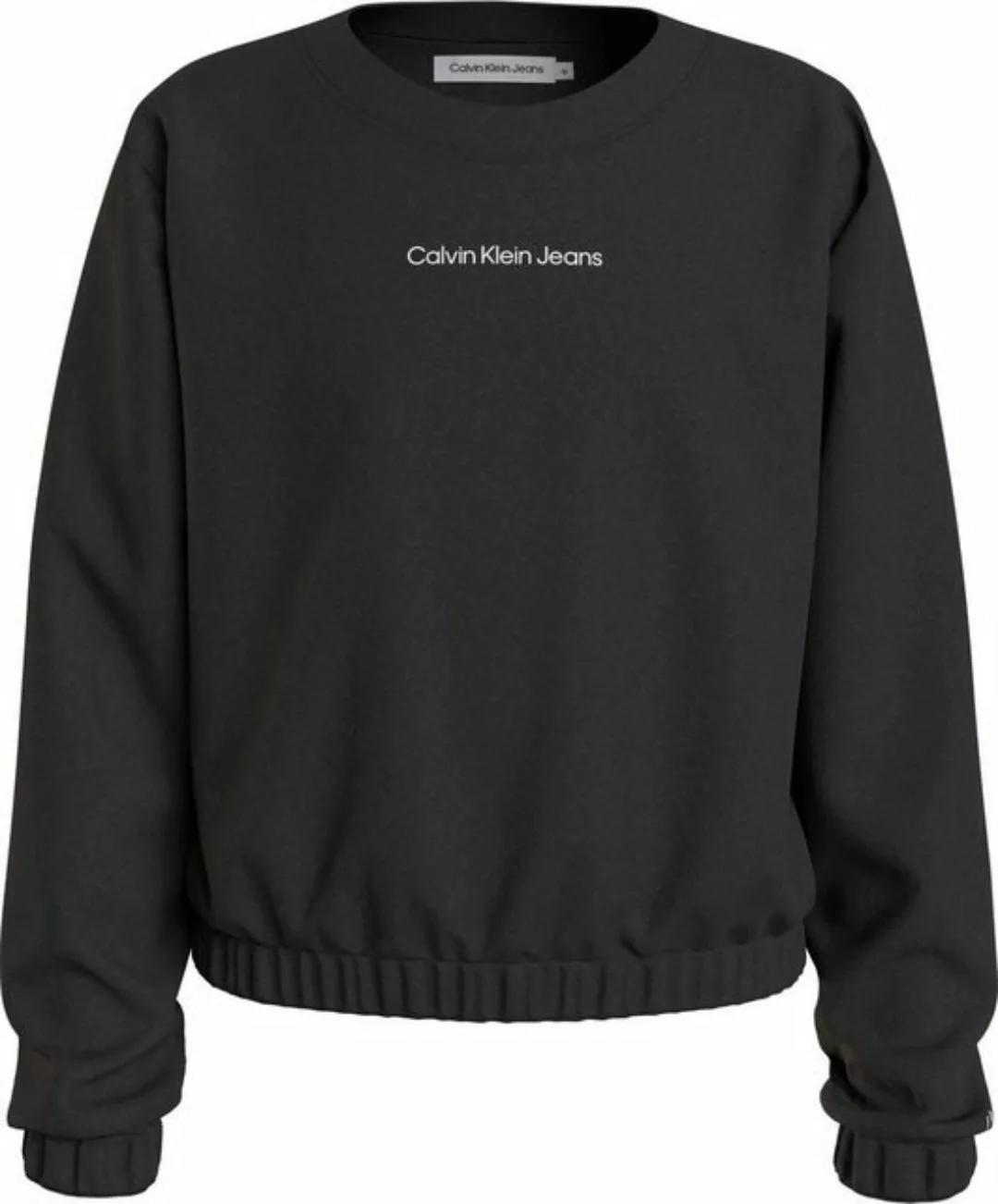 Calvin Klein Jeans Sweatshirt CKJ BOXY LOGO CN SWEATSHIRT günstig online kaufen