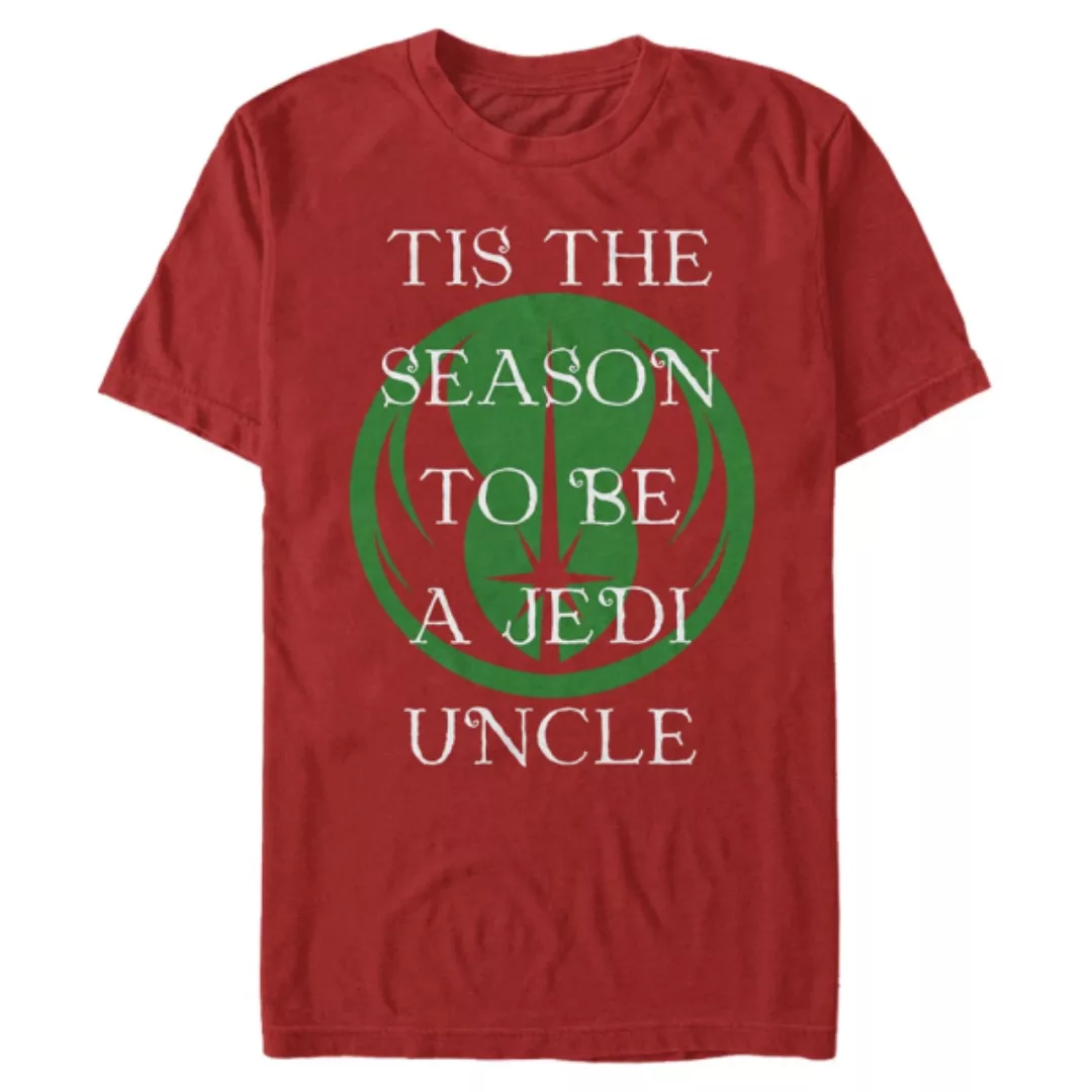 Star Wars - Jedi Uncle - Weihnachten - Männer T-Shirt günstig online kaufen