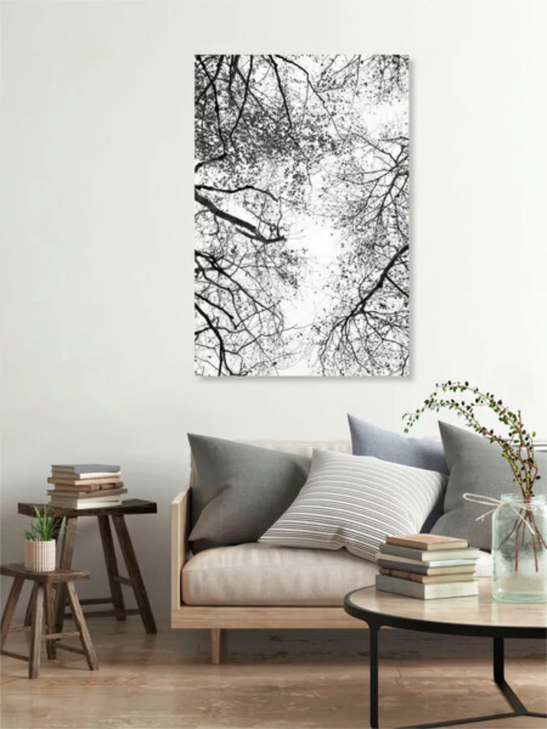 Poster / Leinwandbild - Reaching Into The Sky günstig online kaufen