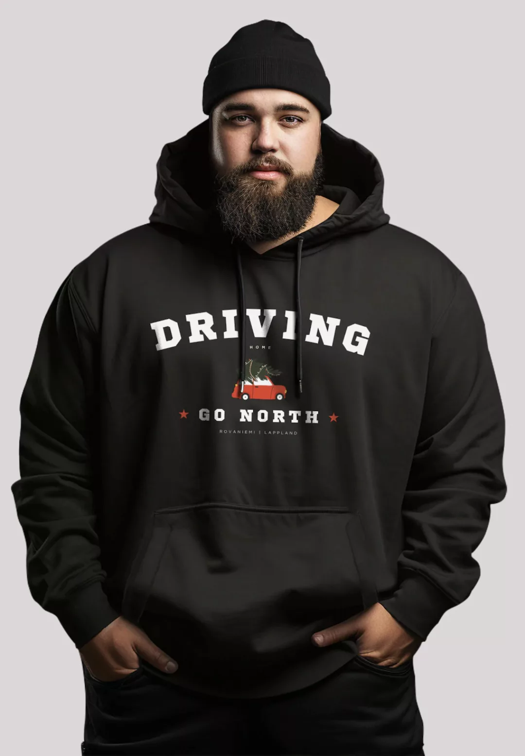 F4NT4STIC Kapuzenpullover "Driving Home Weihnachten PLUSSIZE", Premium Qual günstig online kaufen