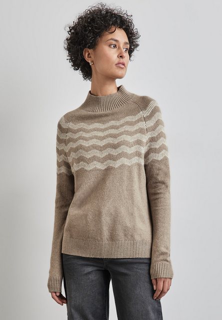 STREET ONE Strickpullover, mit Stehkragen günstig online kaufen